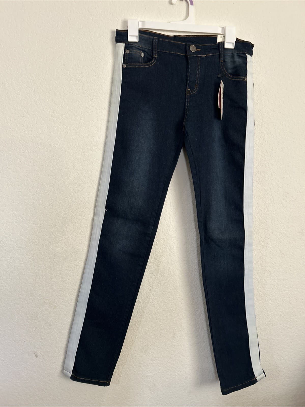 Girls Size 18 Stretch Jeans NWT One Point One Blue - Thumbnail 2