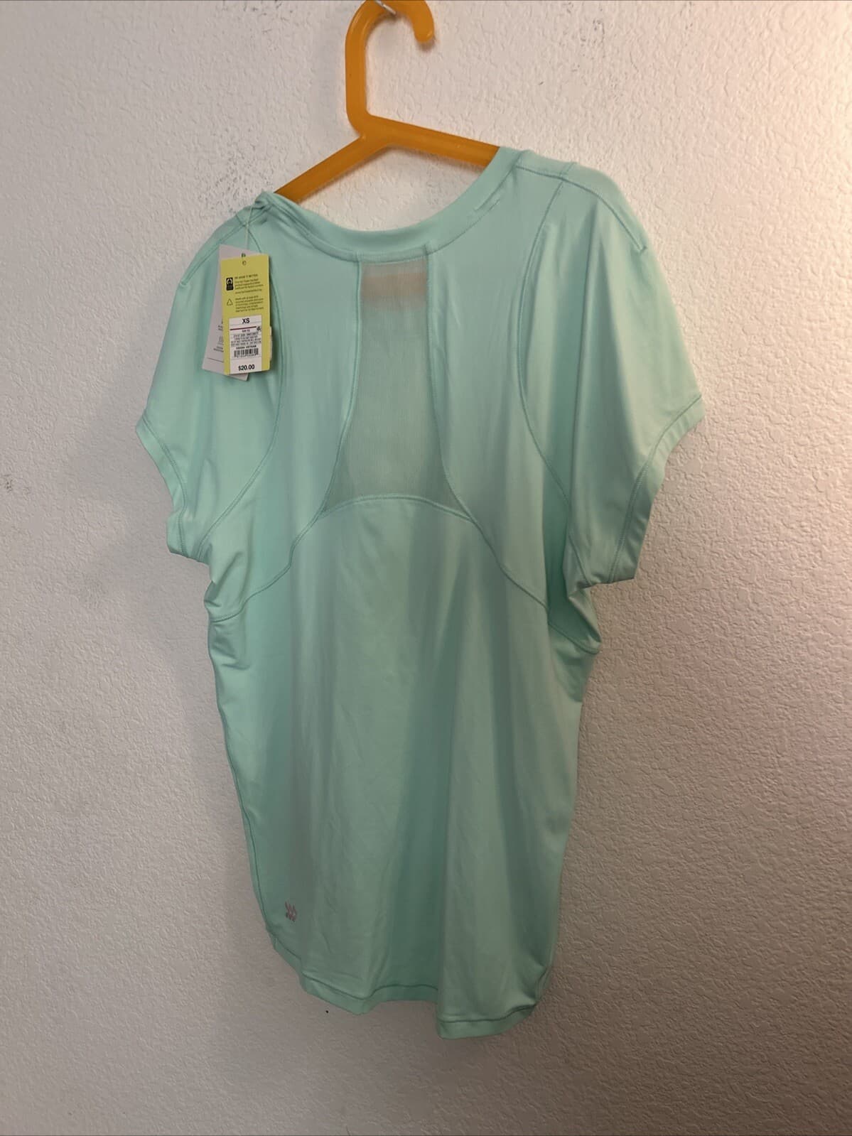 Women's Run Short Sleeve T Shirt All in Motion Mint Size XS - Thumbnail 3