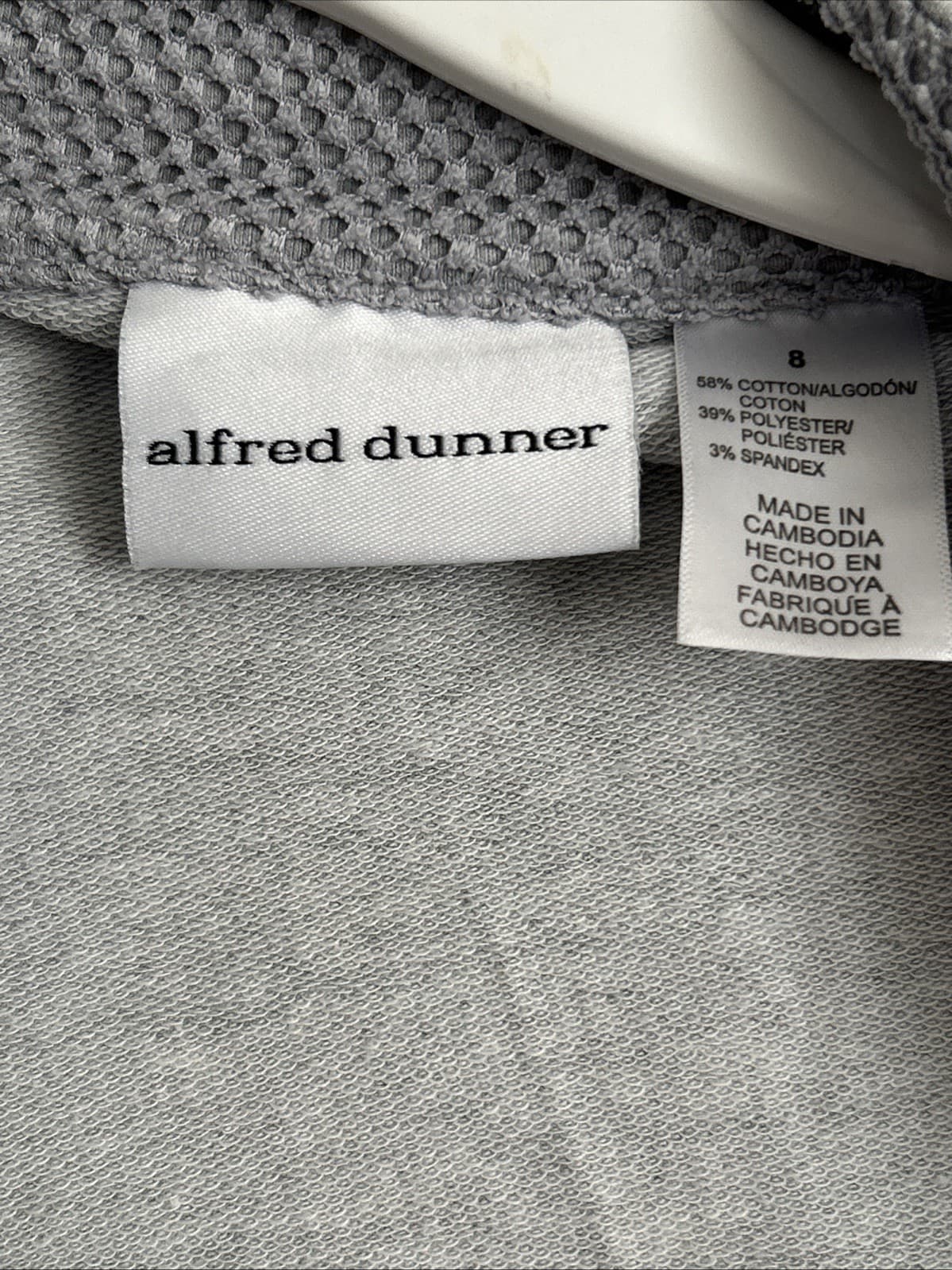 Women’s 2 Piece Outfit Size 8 Grey New Sweatsuit - Thumbnail 4