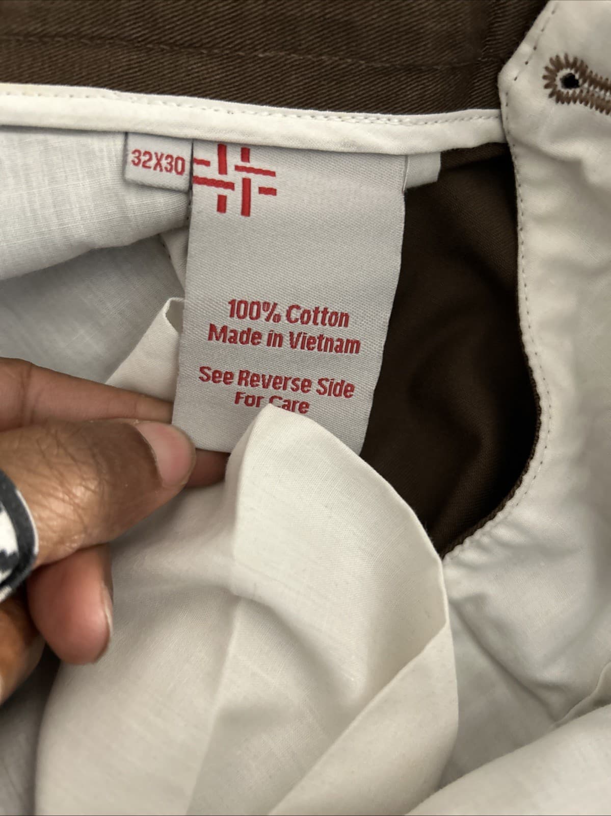 Men’s Brown Slacks 32x30 Hall Vera / TLC - Thumbnail 5