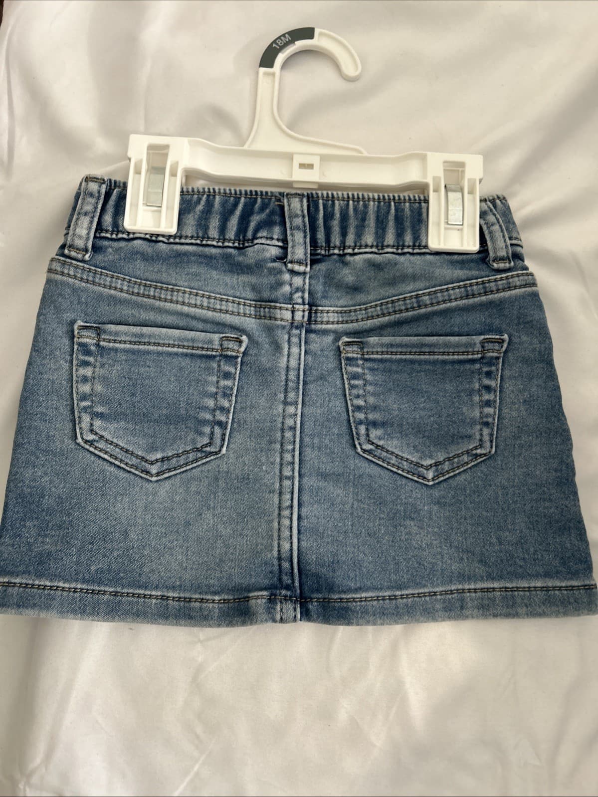 Car & Jack Denim Toddler Skirt NWT 18M - Thumbnail 2