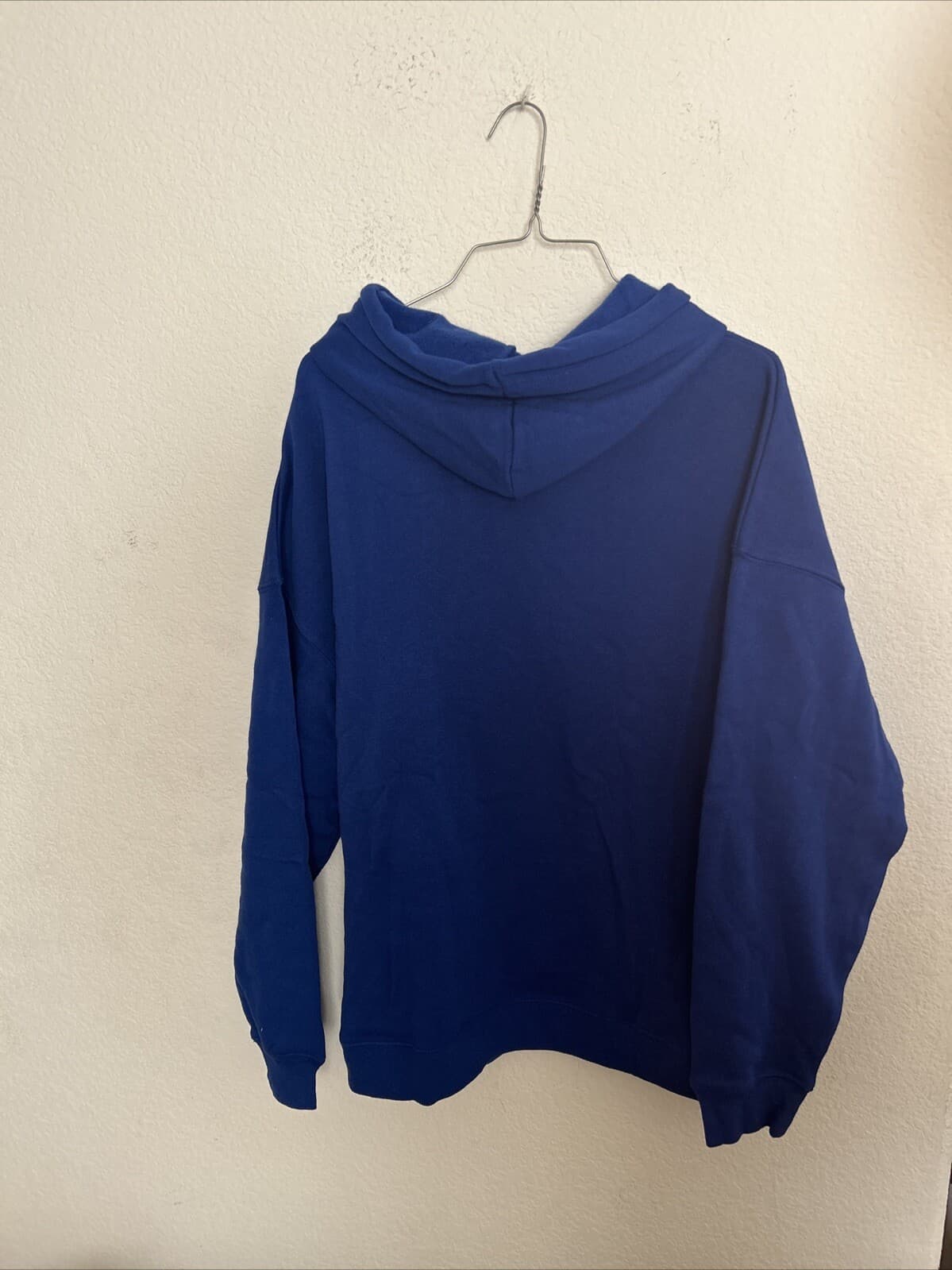 Ascot And Hart Xl Blue Hooded Sweatshirt NWT Unisex - Thumbnail 2