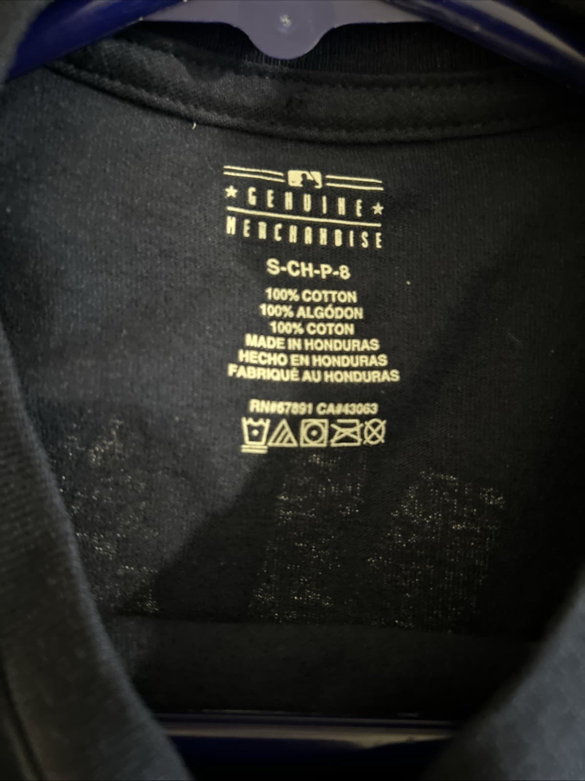 Kids Unisex Tshirt Small New York Tanaka #19 NWOT - Thumbnail 3
