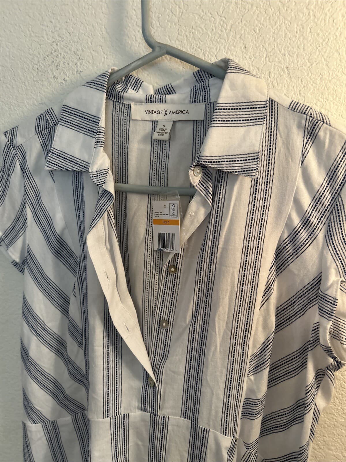 Women’s small vintage America top short sleeve - Thumbnail 2