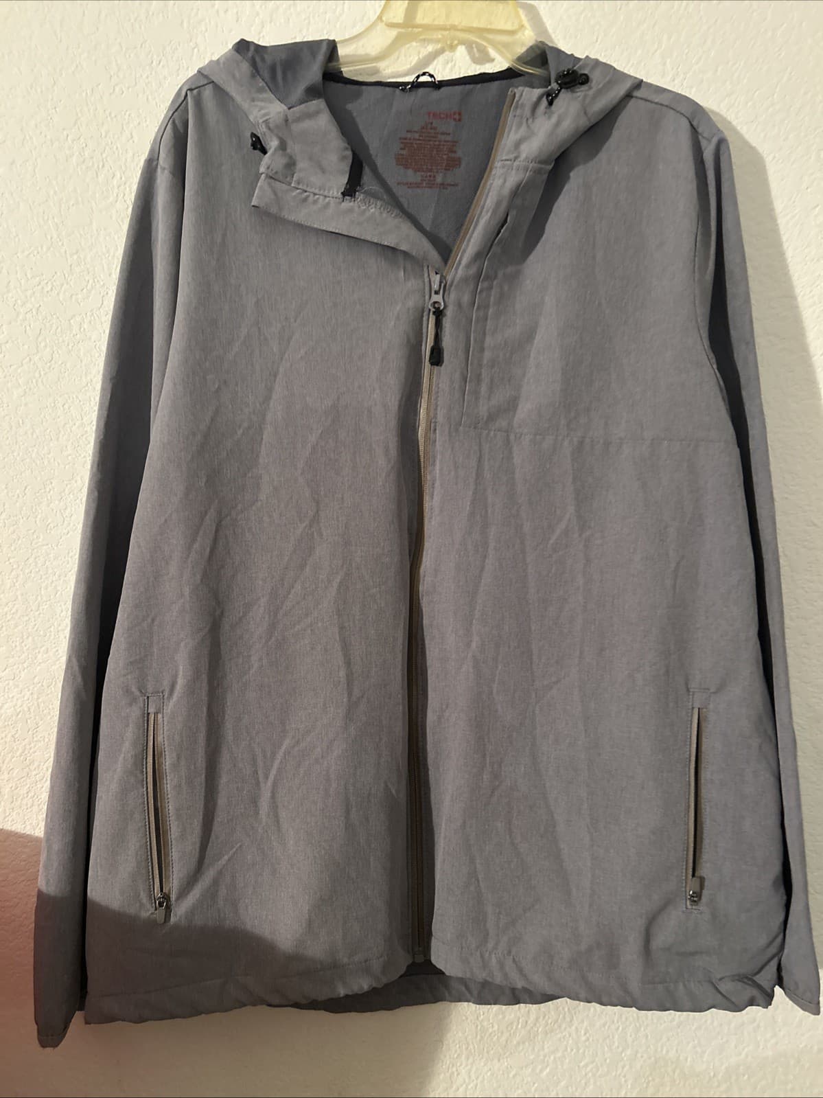 Men’s Tech Blazer Jacket Gray Large 42-44 - Thumbnail 2