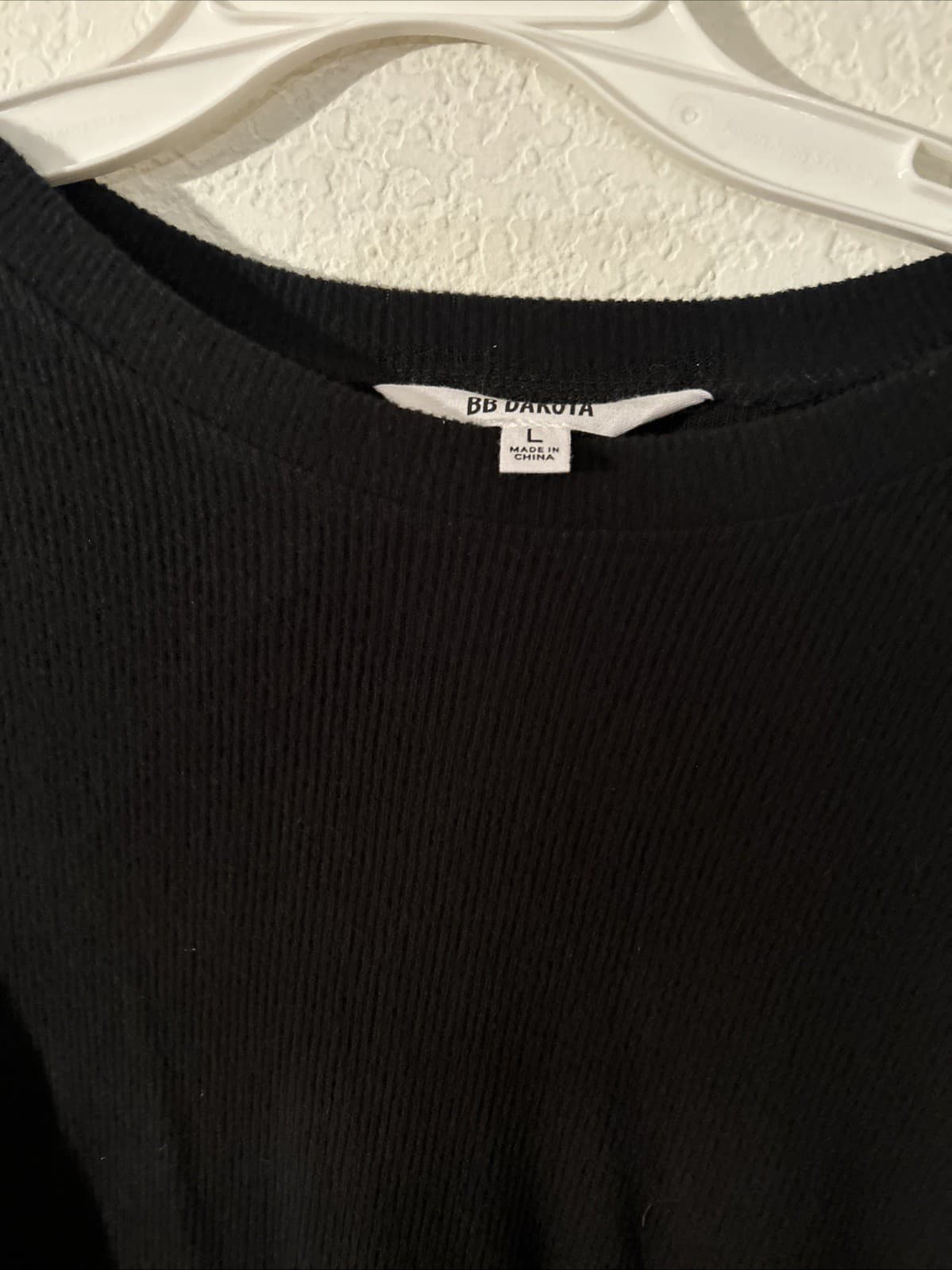 BB Dakota Ribbed Lounge Shirt New LARGE - Thumbnail 2