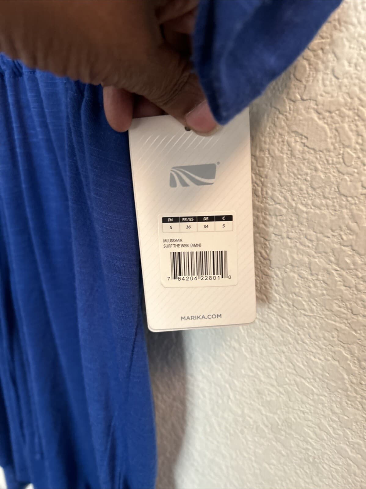 Women’s Coverup Blue Small NWT Marika - Thumbnail 3