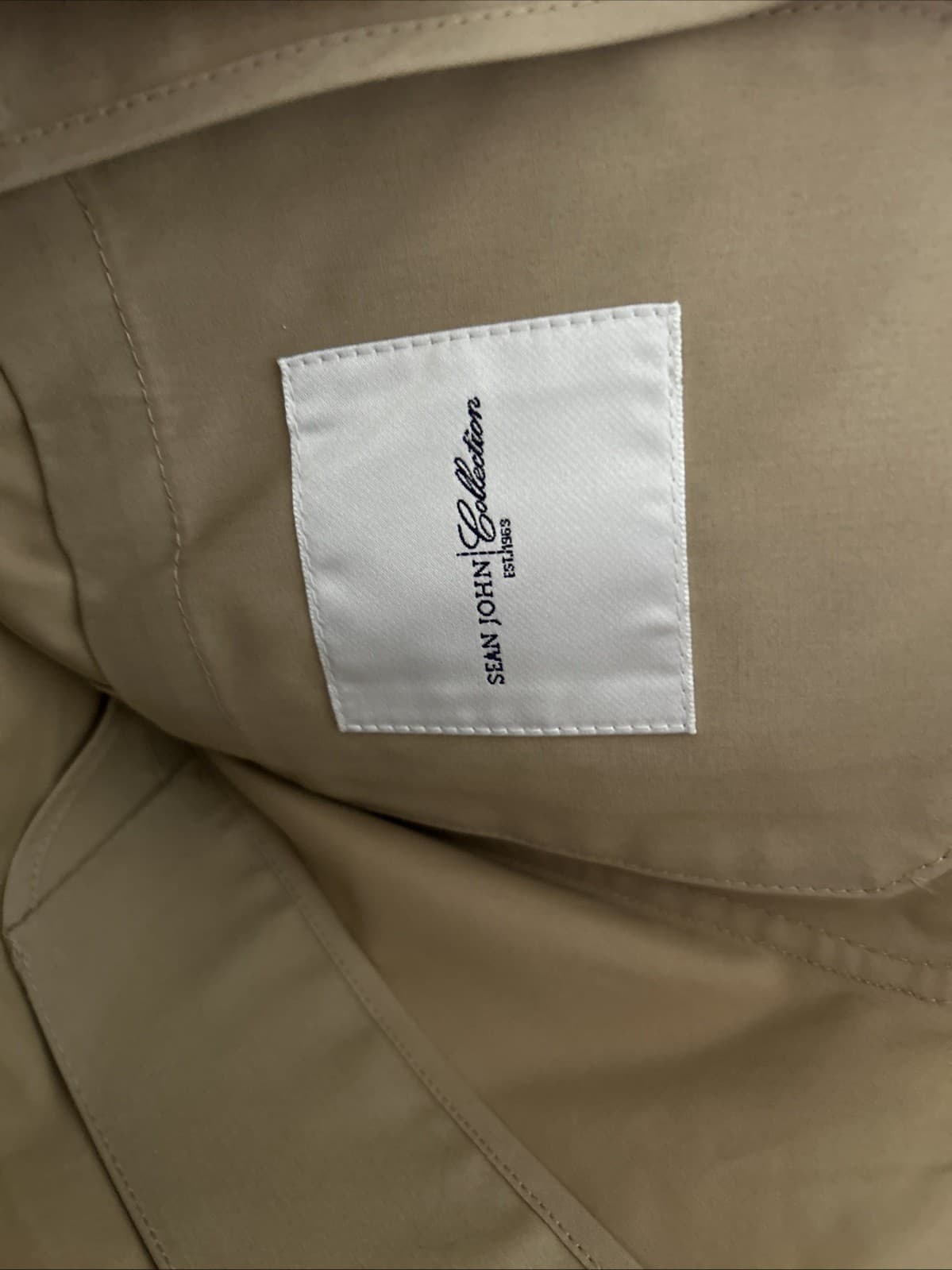 Men’s Sean John blazer Size 42 Clay NWT - Thumbnail 5