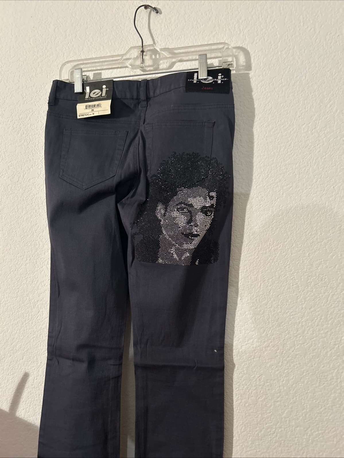 life energy intelligence Size 26 Gray Stretch Michael Jackson Pants NWT Youth - Thumbnail 5