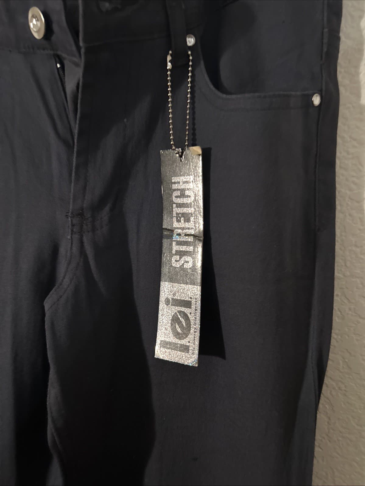 life energy intelligence Size 26 Gray Stretch Michael Jackson Pants NWT Youth - Thumbnail 2