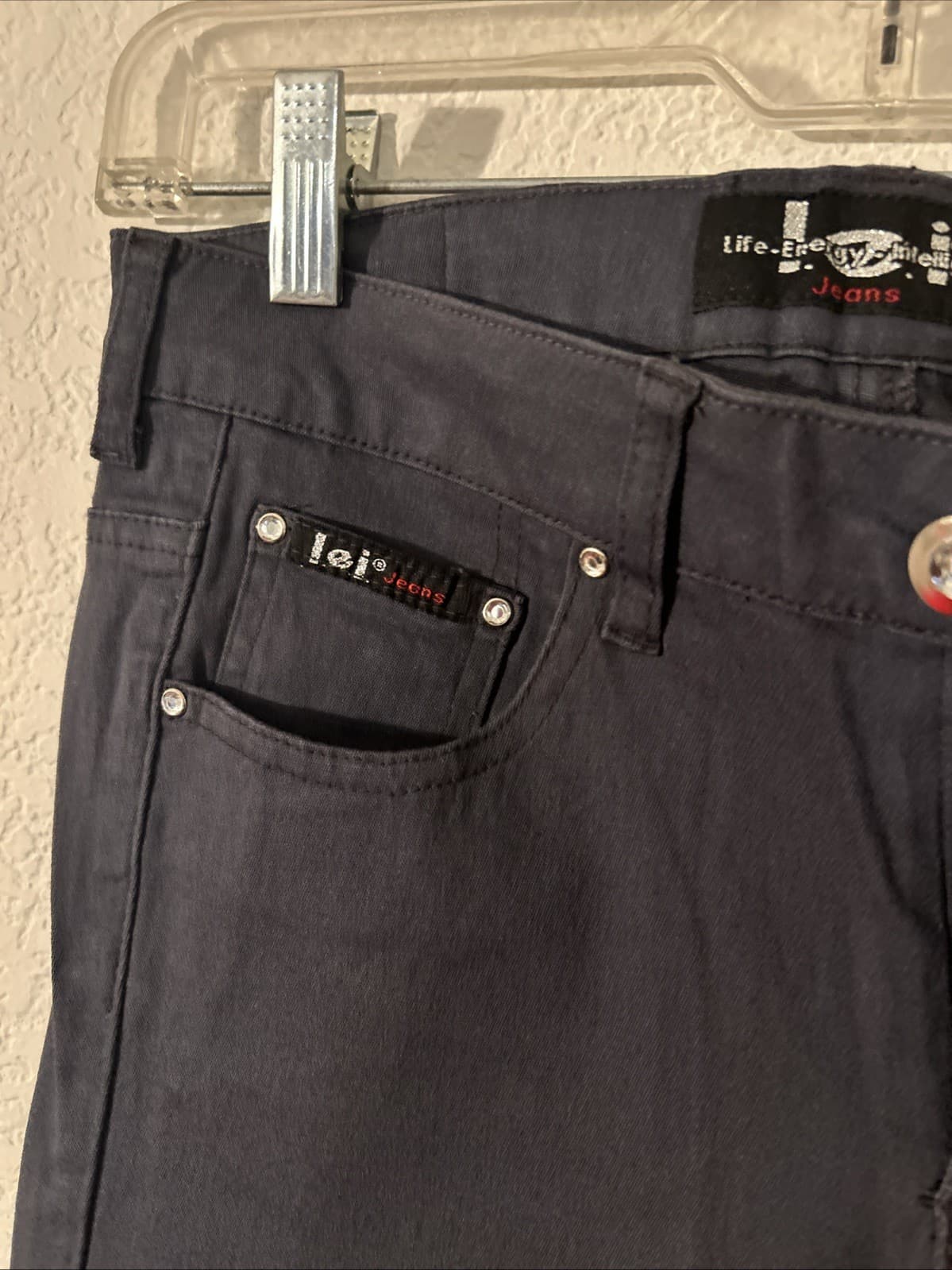 life energy intelligence Size 26 Gray Stretch Michael Jackson Pants NWT Youth - Thumbnail 3