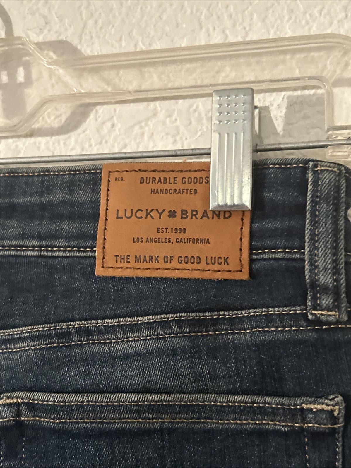 Women’s Lucky Brand Jeans Long Long yes 00/24 NWT Blue Jeans Wide Legs - Thumbnail 4