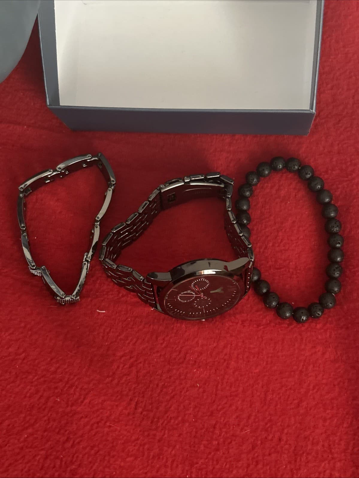 Men’s Yaamava Watch Set New 3 Piece Black New in box - Thumbnail 5