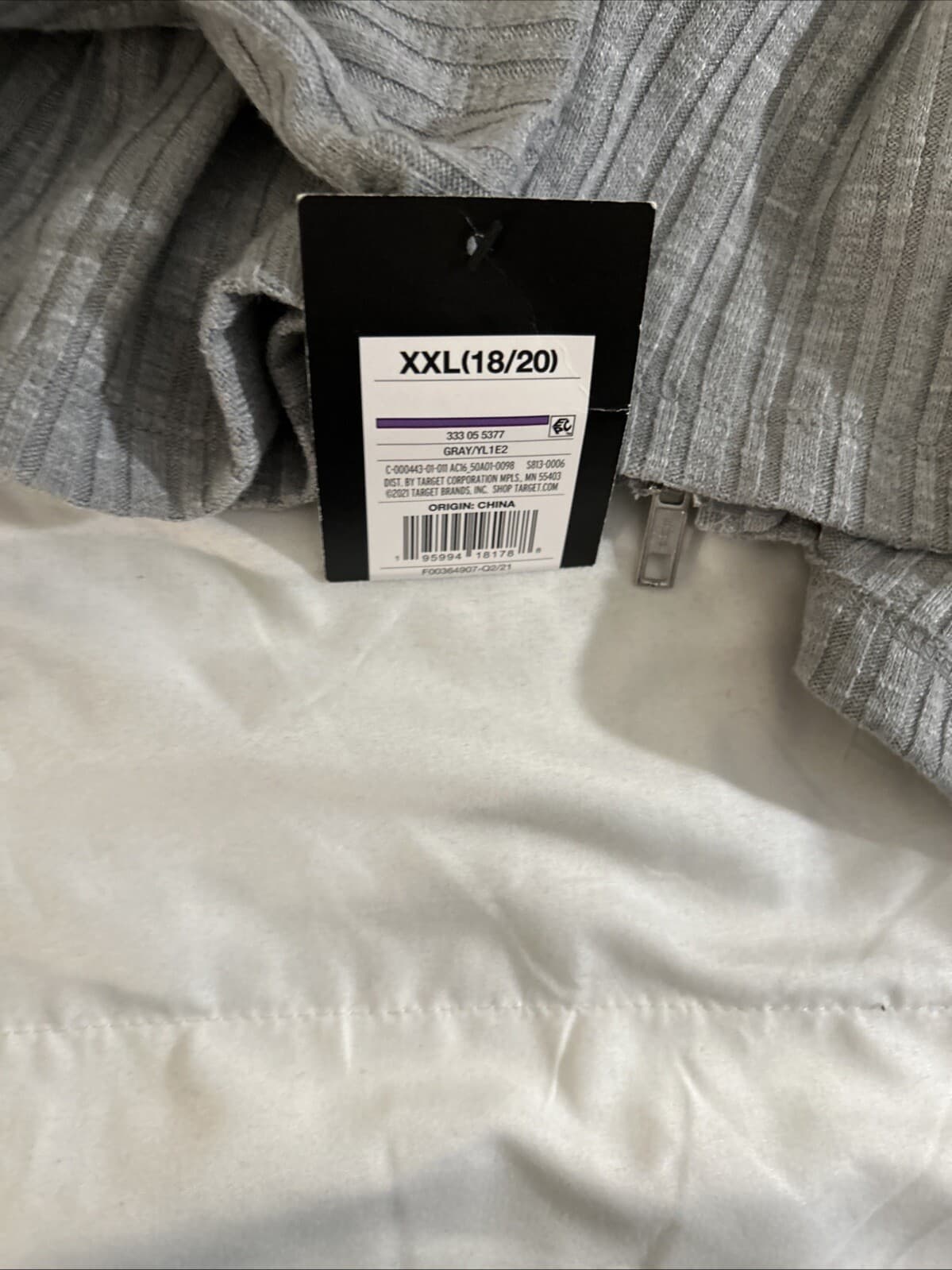 Girls X XL 18/20 Sweater Gray Nwt - Thumbnail 4