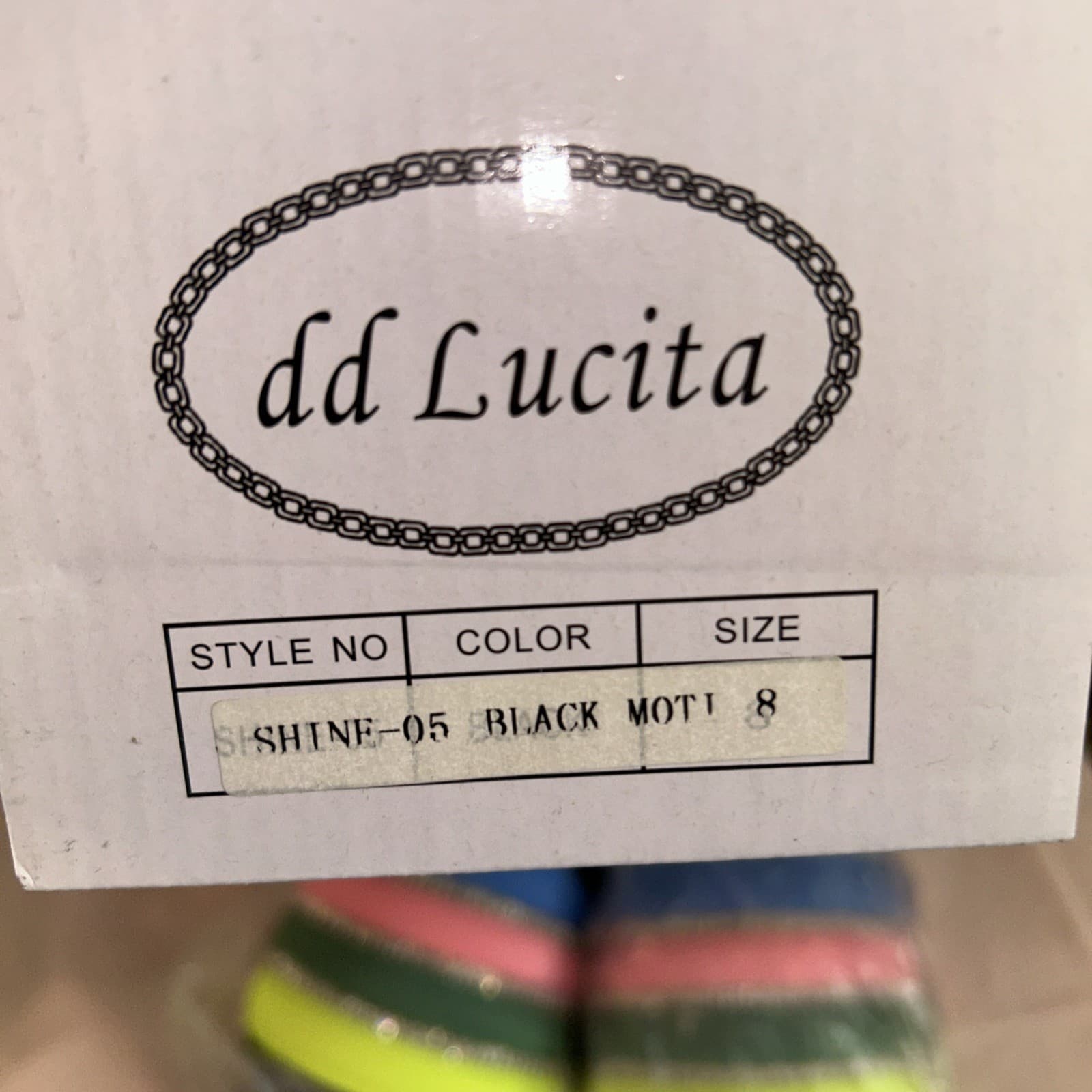 DD Lucita Slides New Size 8 Black - Thumbnail 2