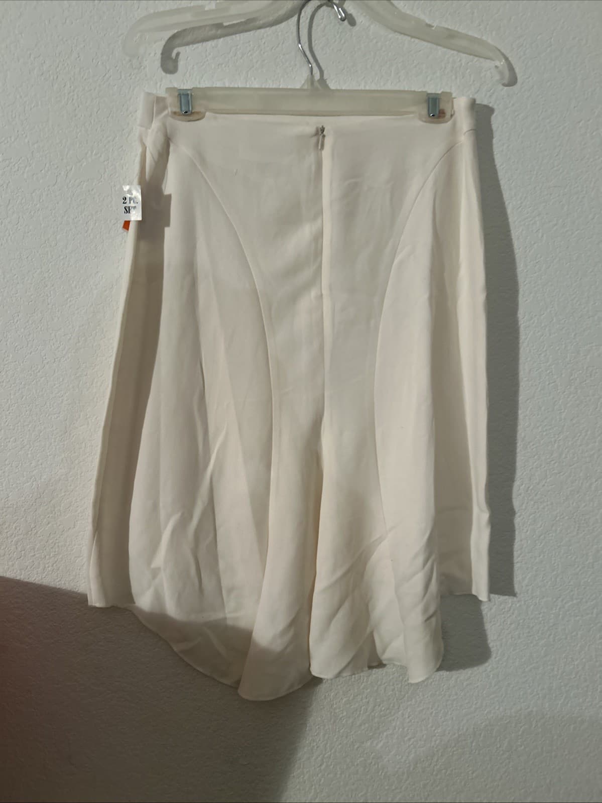 womens 2 piece skirt set NWT Size 8 Ivory Courtenay - Thumbnail 5