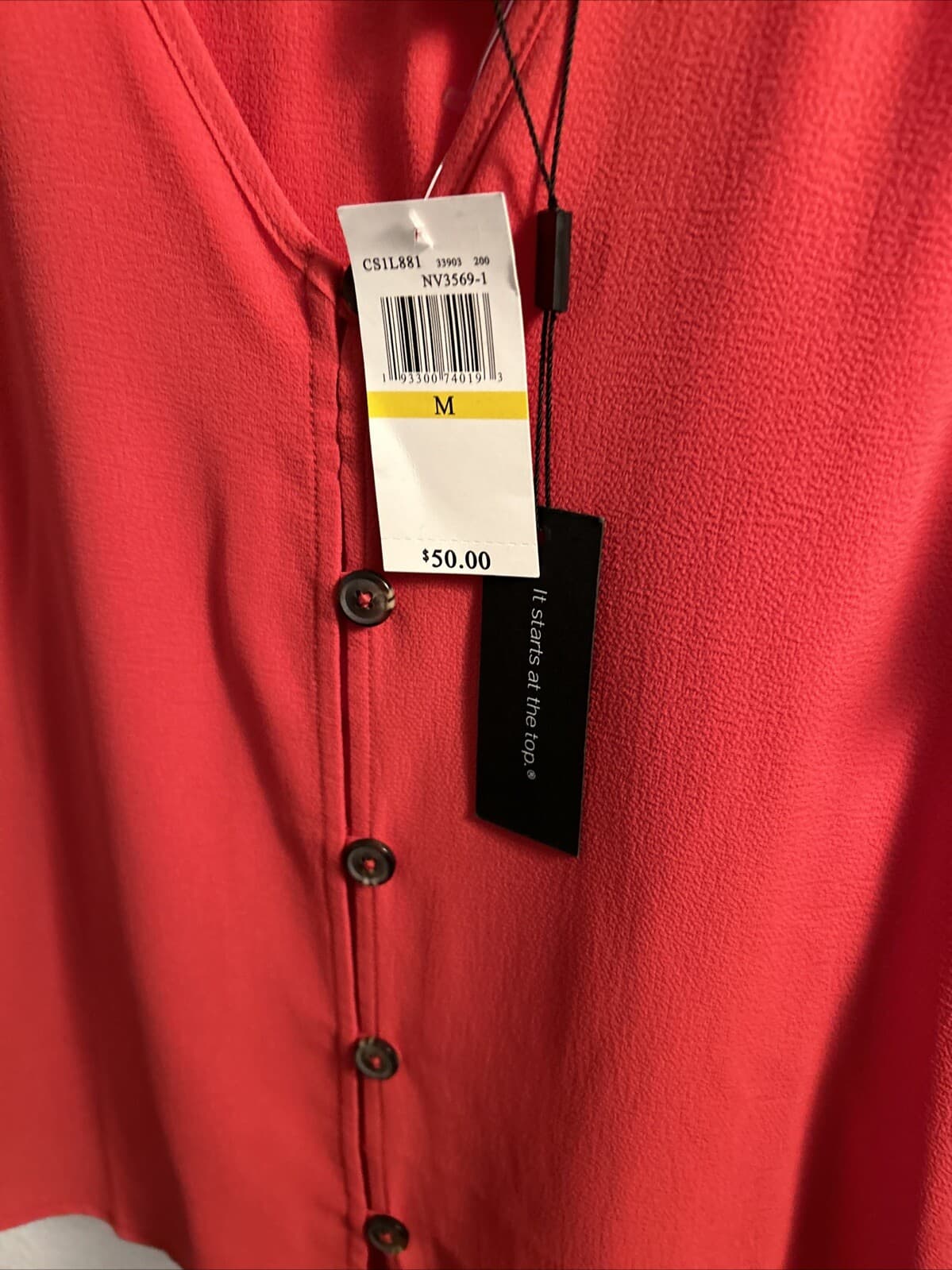 Women’s medium blouse cable engage with tag - Thumbnail 4