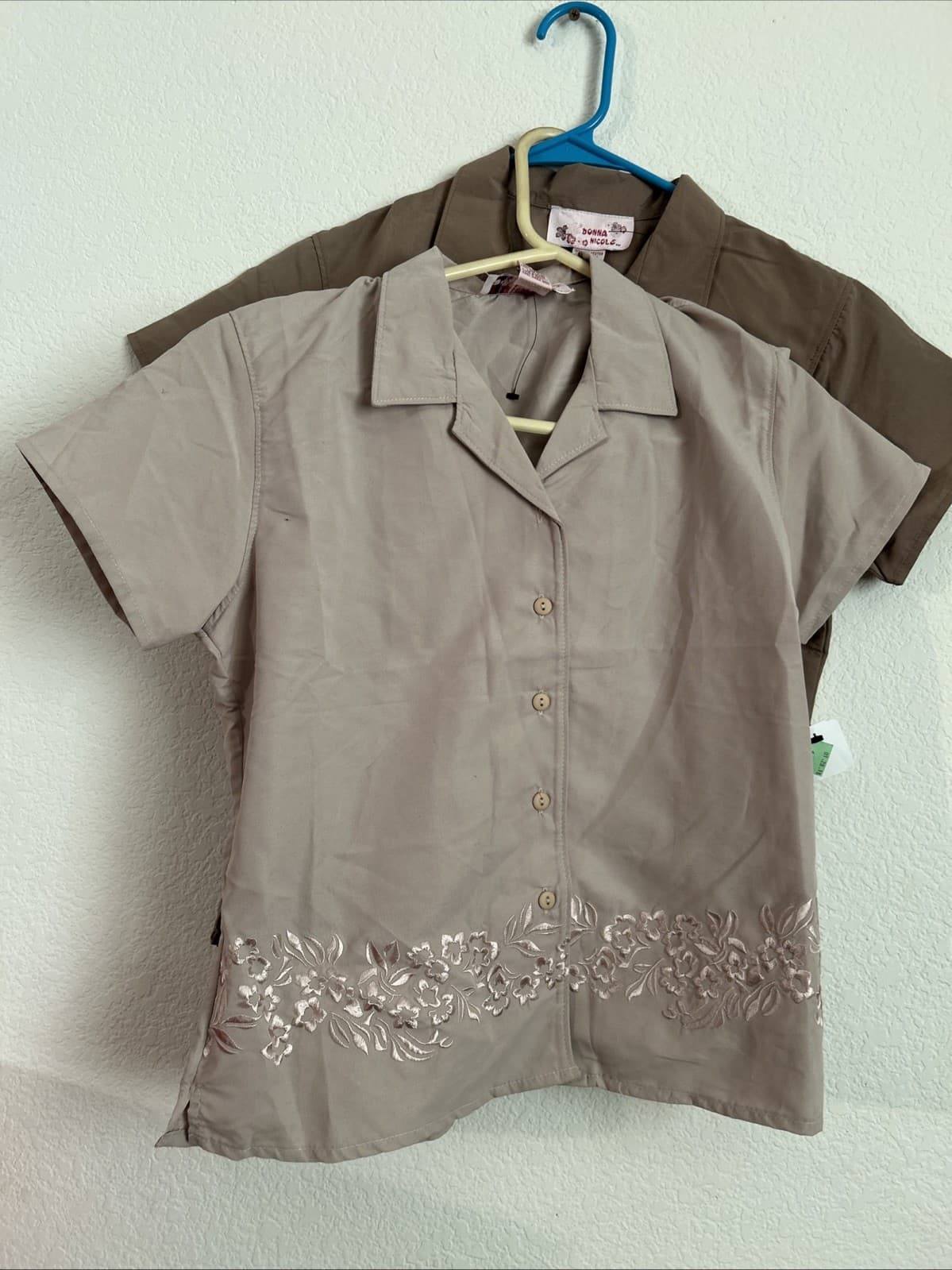 Lot 3 Of Girls Medium Short Sleeve Tops NWT Donna Nicols - Thumbnail 3