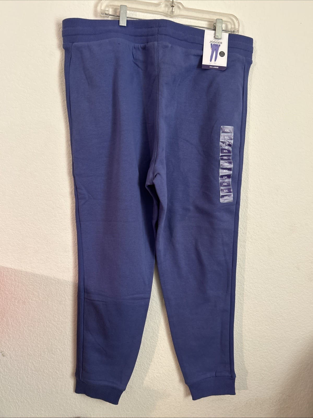Women’s member mark’s 2xl Ribbed Jogger New Bluish Purple - Thumbnail 5