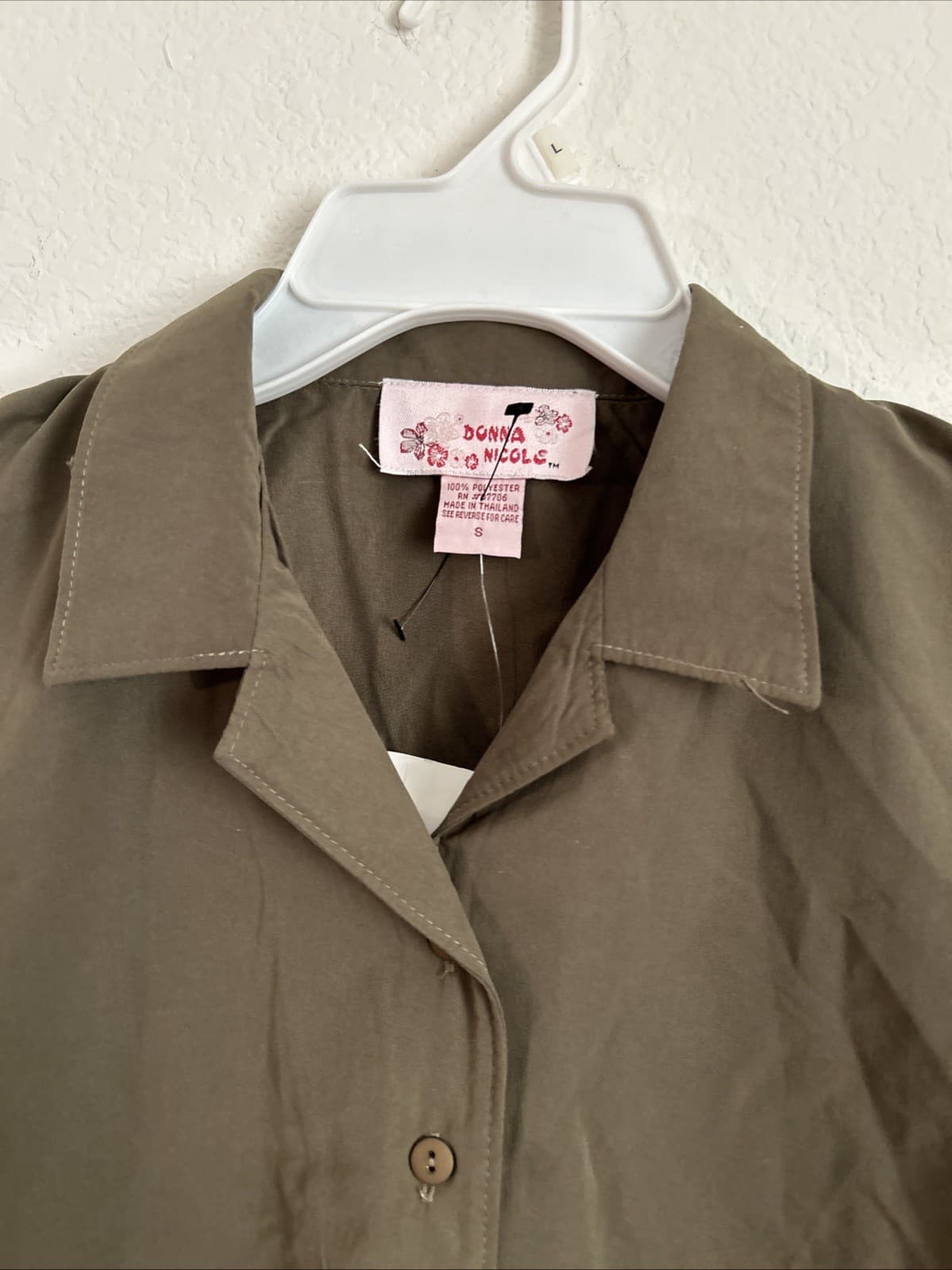 Girls Small Short Sleeve Tops NWT Donna Nicols - Thumbnail 2