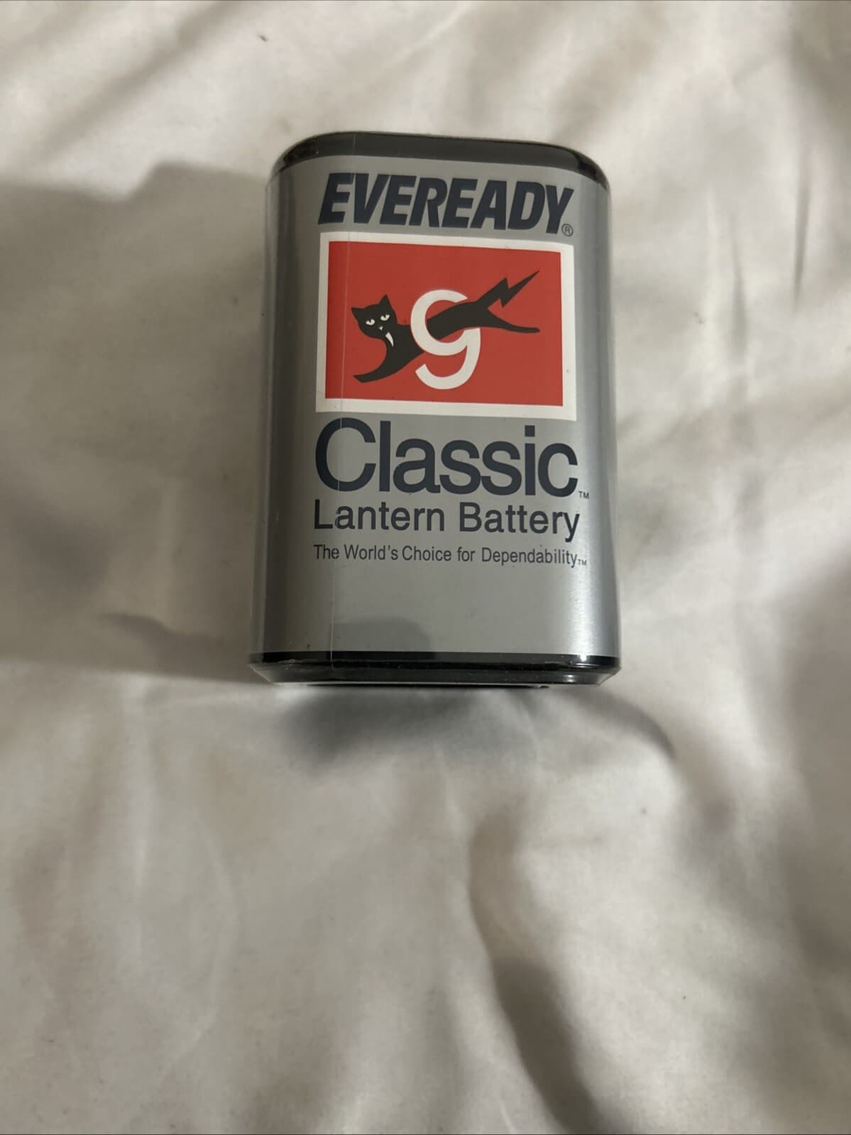 Vintage Eveready Classic Lantern Battery 6 Volts No. 509 - Thumbnail 3