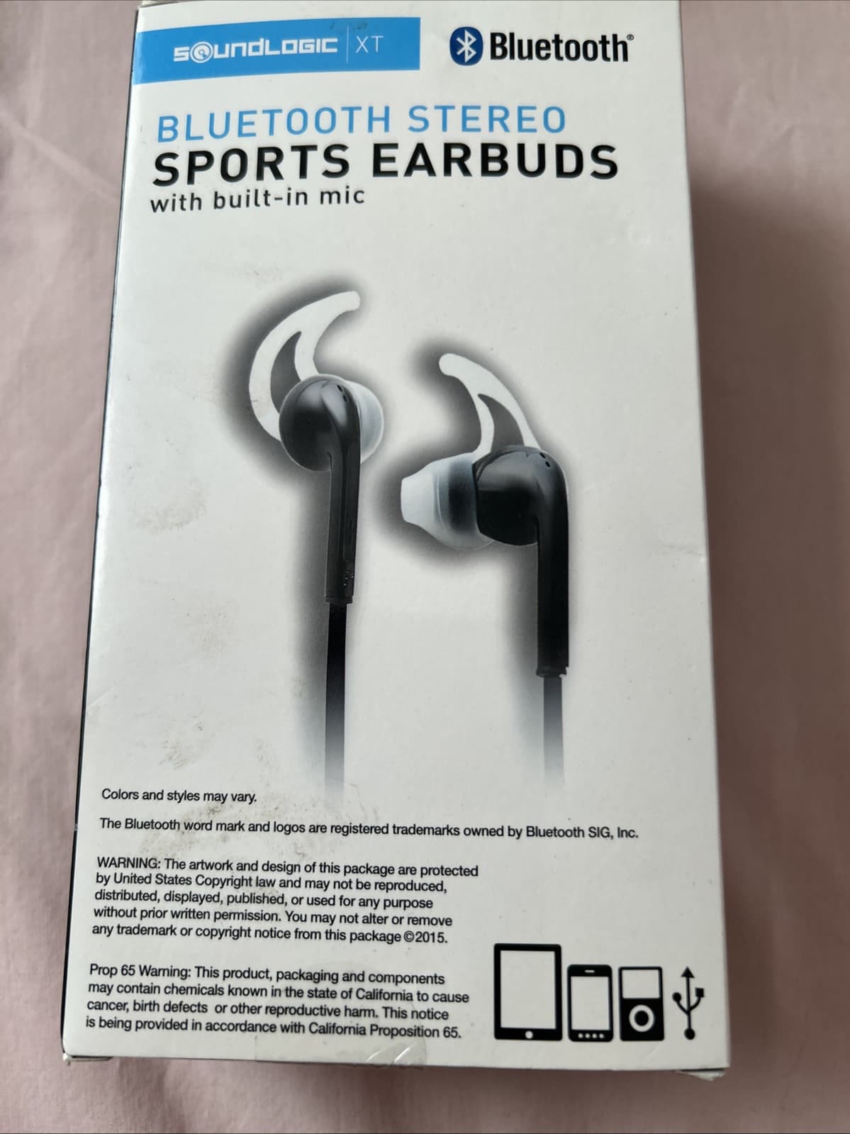 soundlogic xt headphones Bluetooth Built In Mic - Thumbnail 2