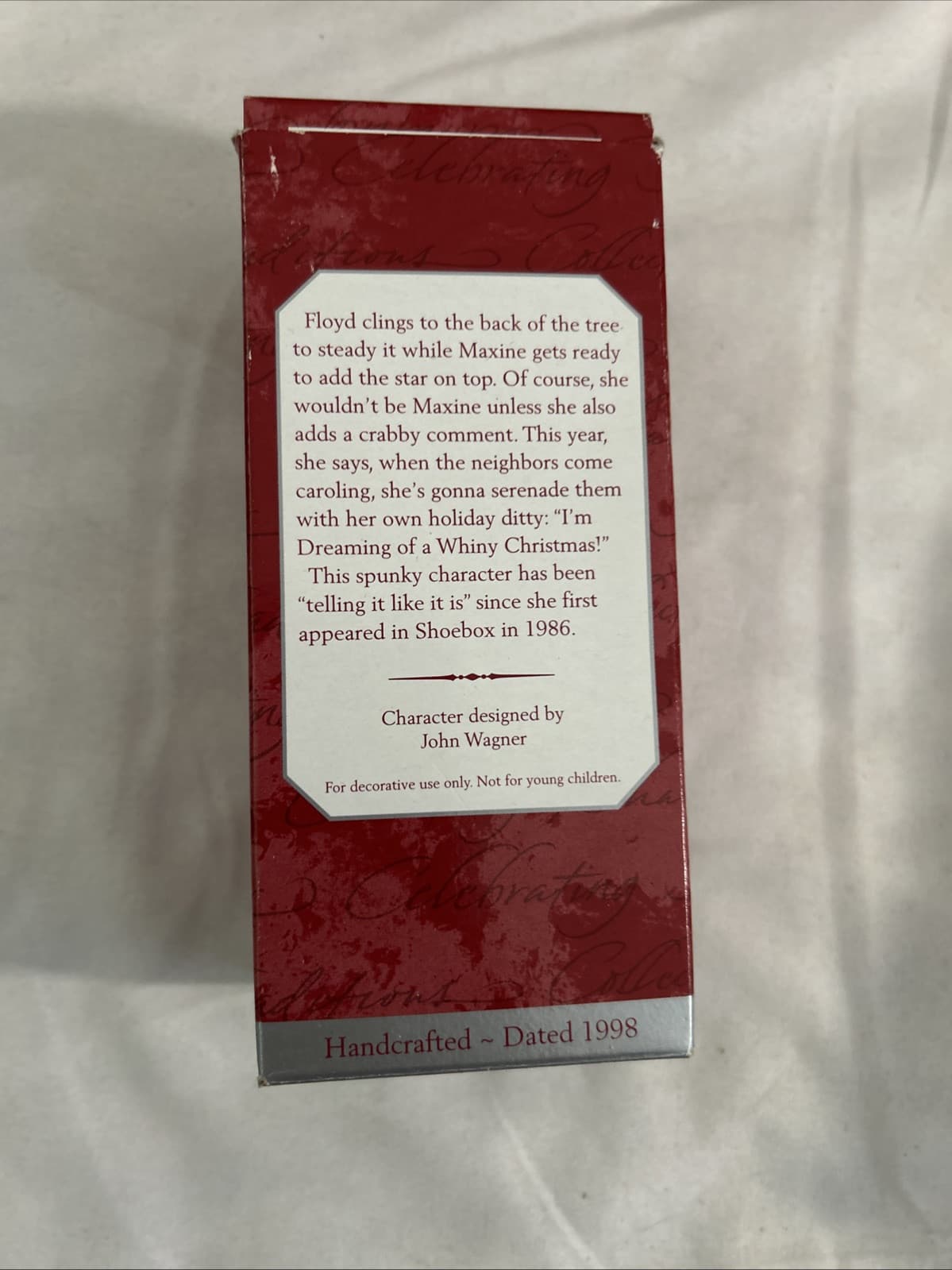 Hallmark Keepsake Ornament “Decorating Maxine-Style" - 1998 - Thumbnail 2