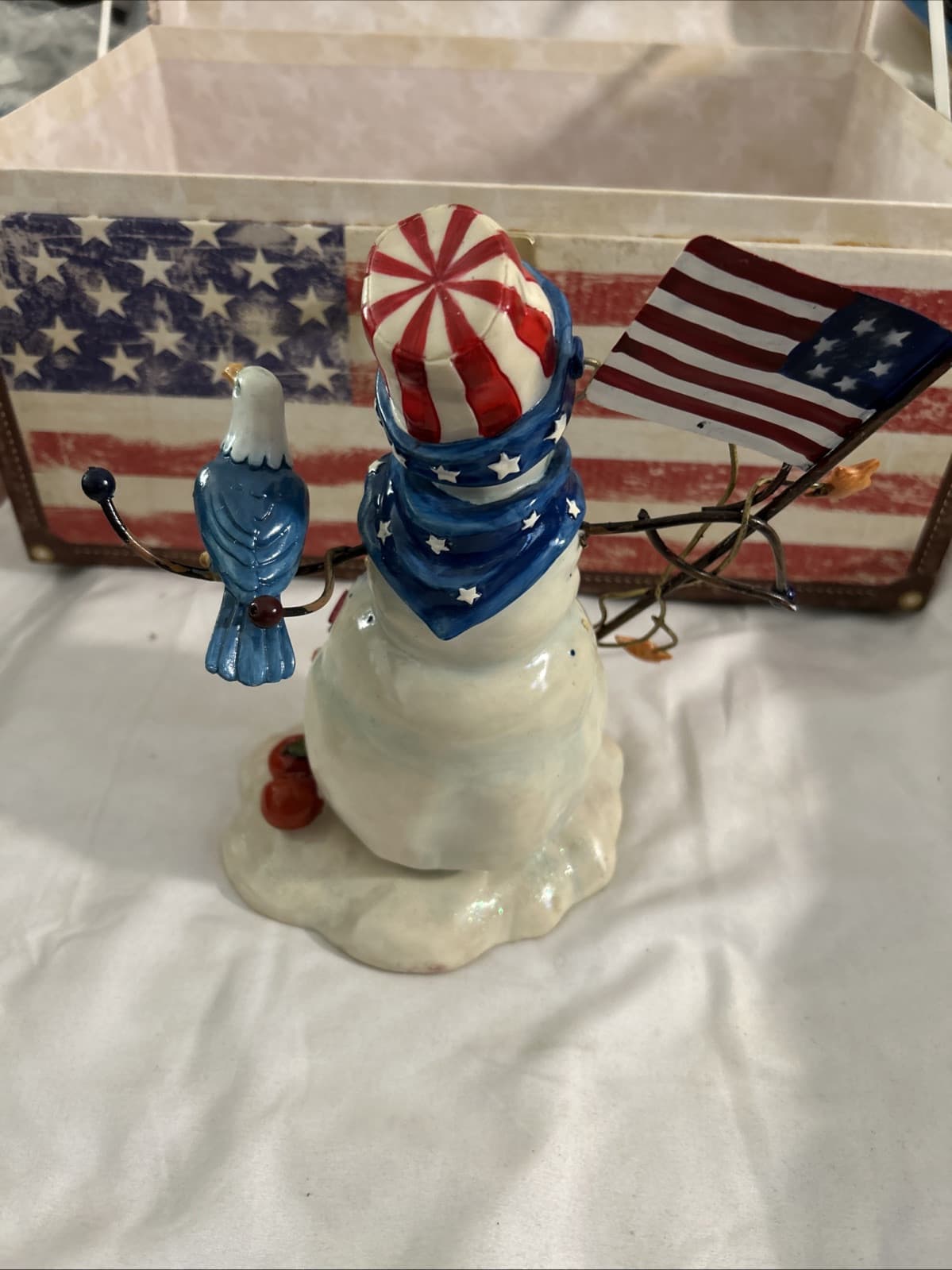 2002 Christmas snowman Glass - Thumbnail 3