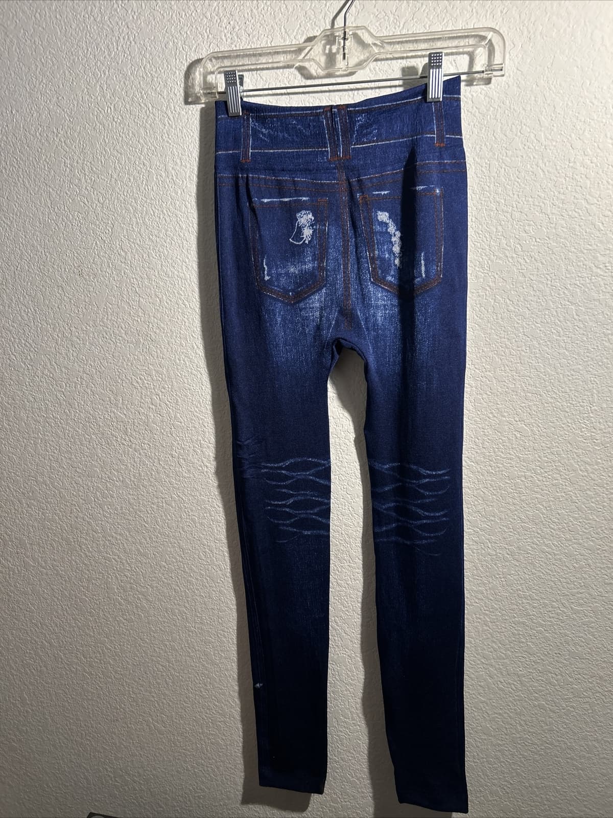Women’s Style One Regular One Size Leggings NWT Navy Blue - Thumbnail 5
