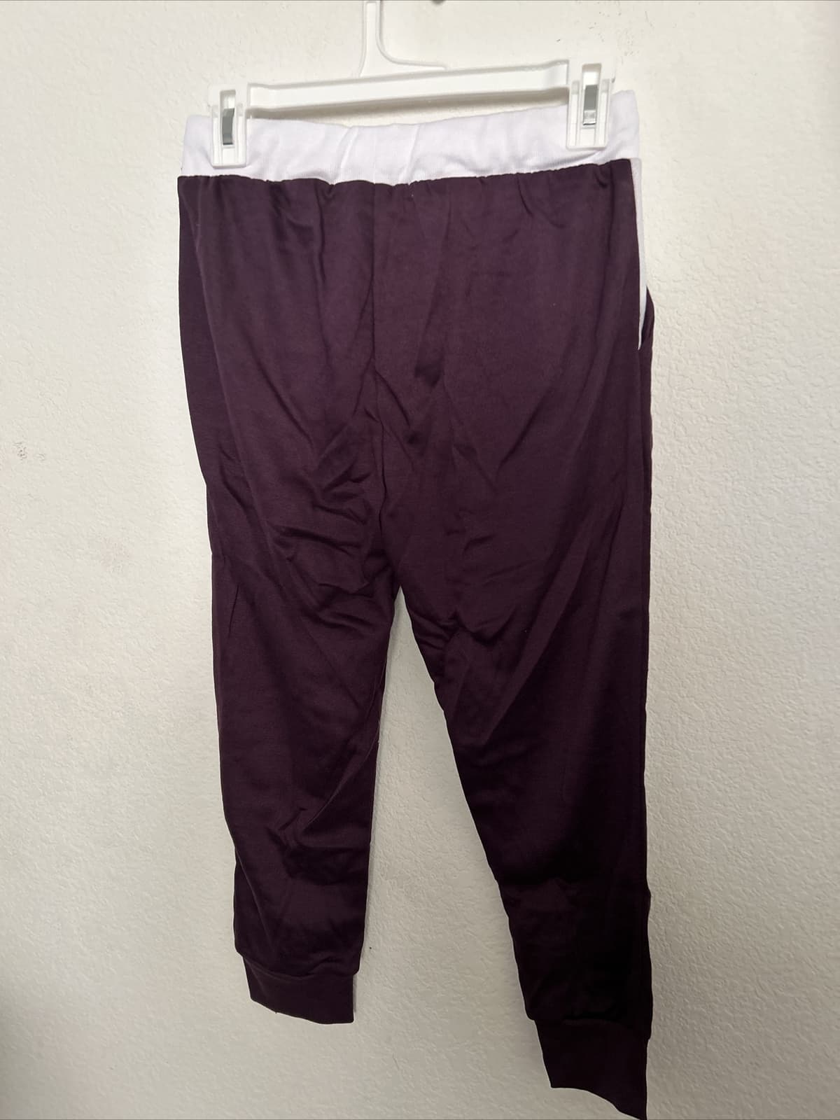 Women’s Linda Michael Small Joggers Purple Large Nwt - Thumbnail 2