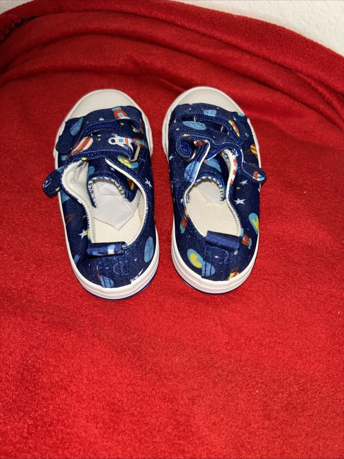 Toandon Toddler Boys Cosmos Blue Sneakers Size 8 New - Thumbnail 2