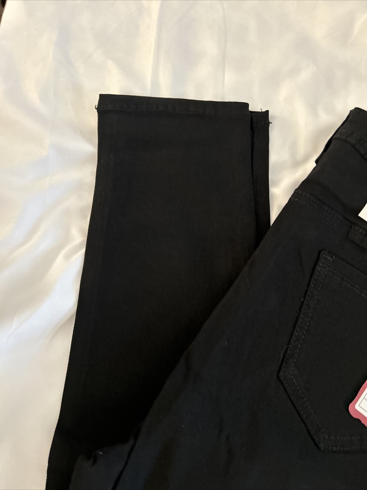 Women’s Ling Collections Skinny Jeans Black Stretch NWT 2xl - Thumbnail 4
