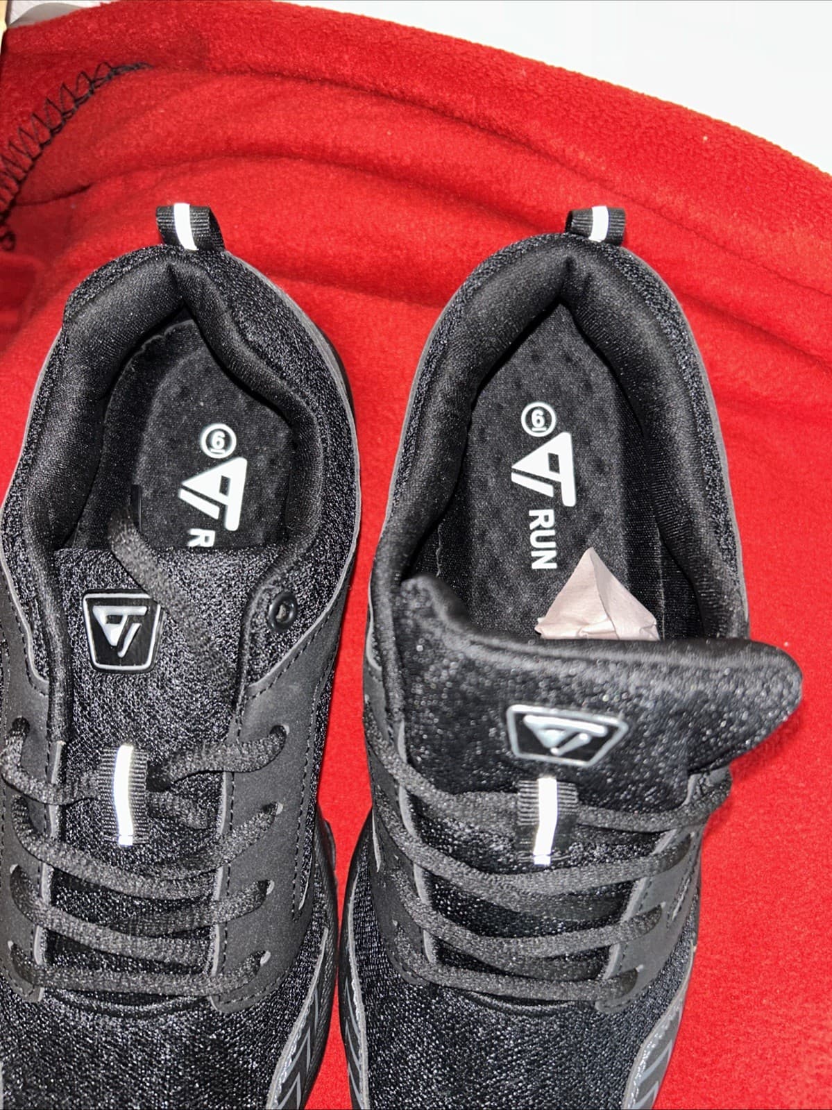 Jabasic Boys Running Sneakers New Size 6 Black - Thumbnail 2