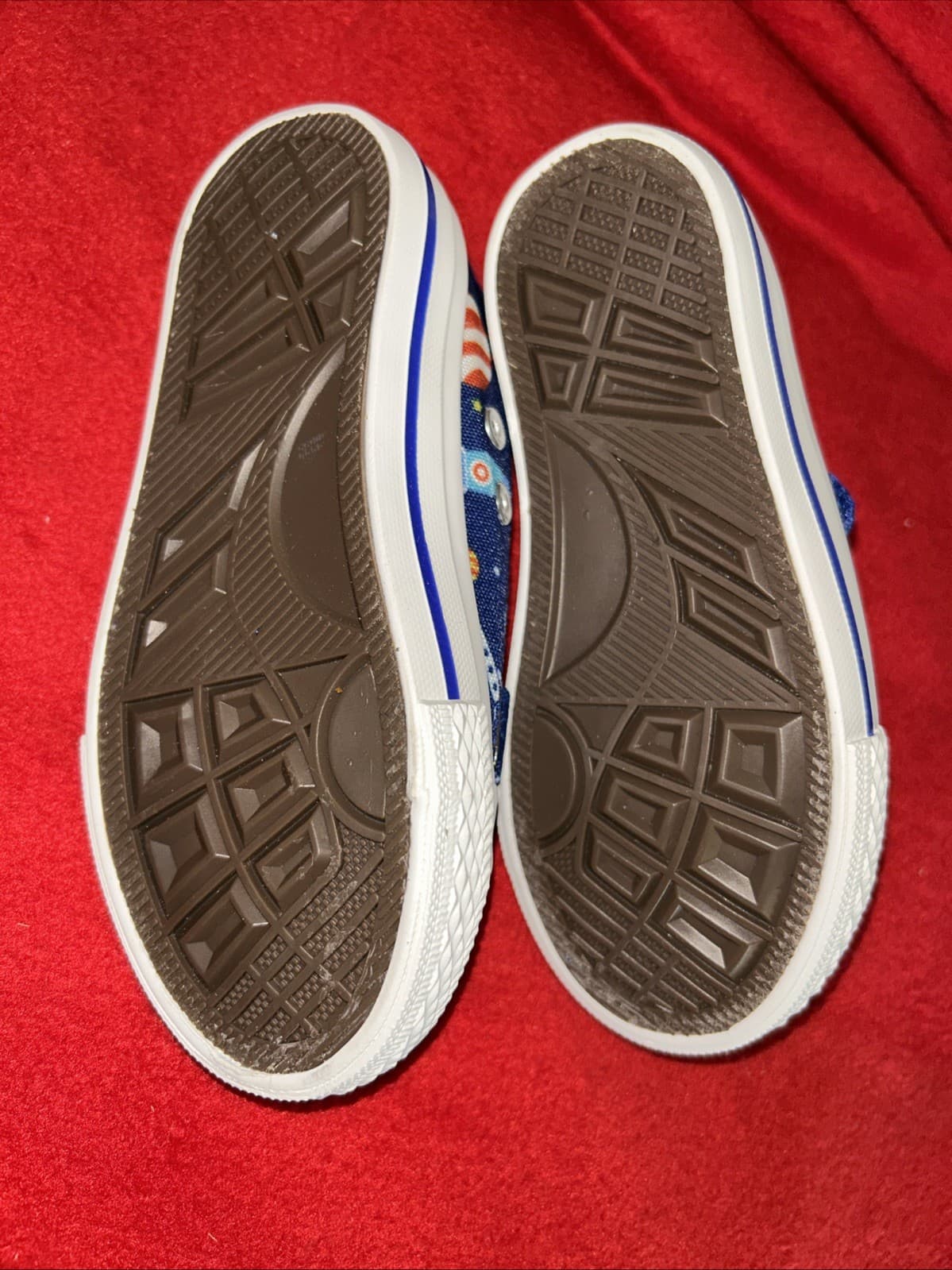Toandon Toddler Boys Cosmos Blue Sneakers Size 8 New - Thumbnail 3
