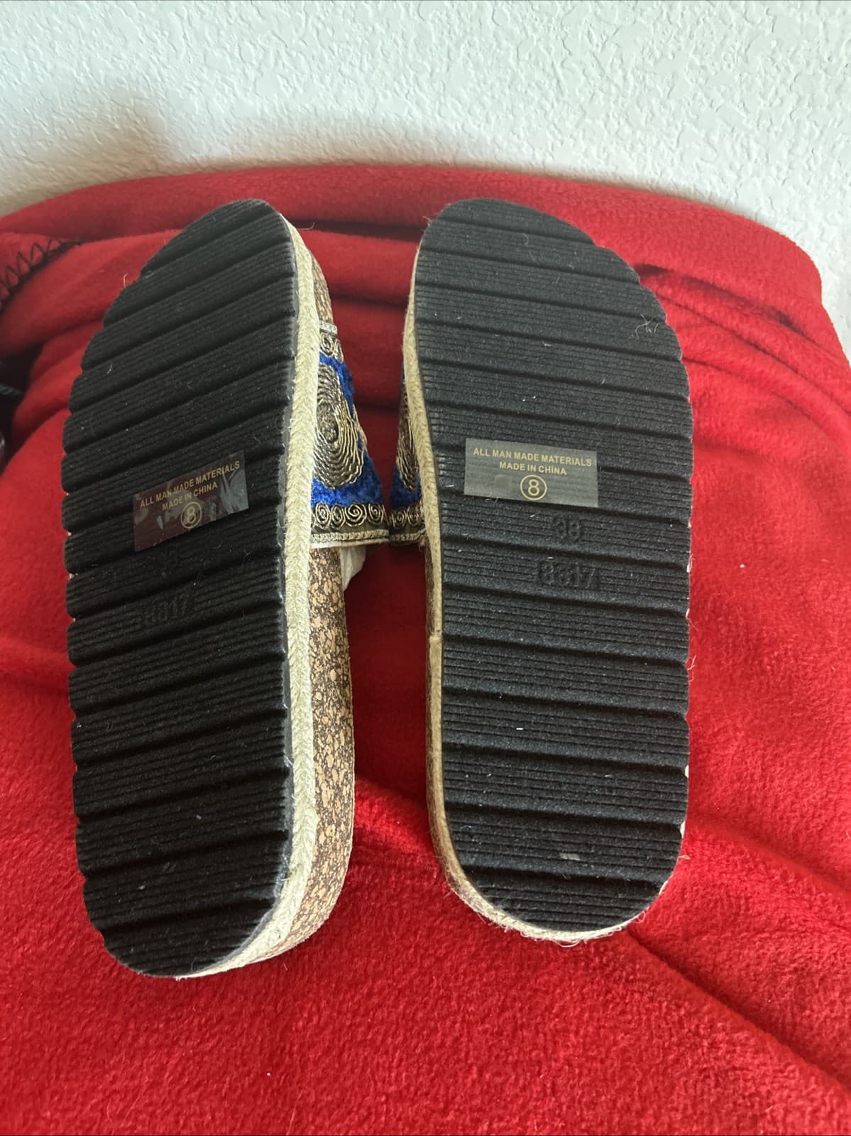 Nature Breeze Slip On Blue Size 8 New - Thumbnail 3