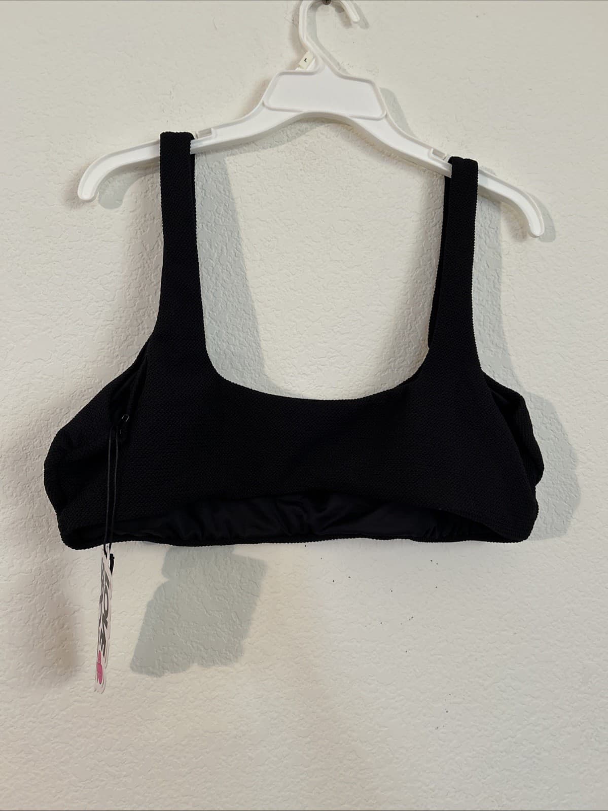 Women’s Barbados Scrun Bikini Top Black NWT XXL (20) Love & Sports - Thumbnail 4