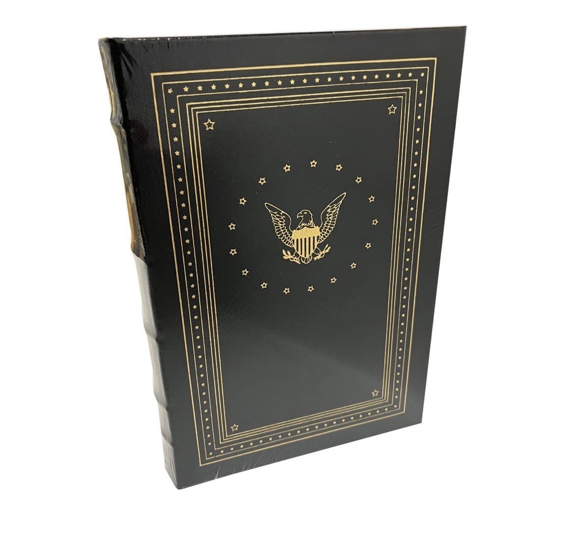 Easton Press-Richard Nixon Memoirs-Leather Bound-Ltd Ed-2Vol-Complete Set-SEALED - Thumbnail 7