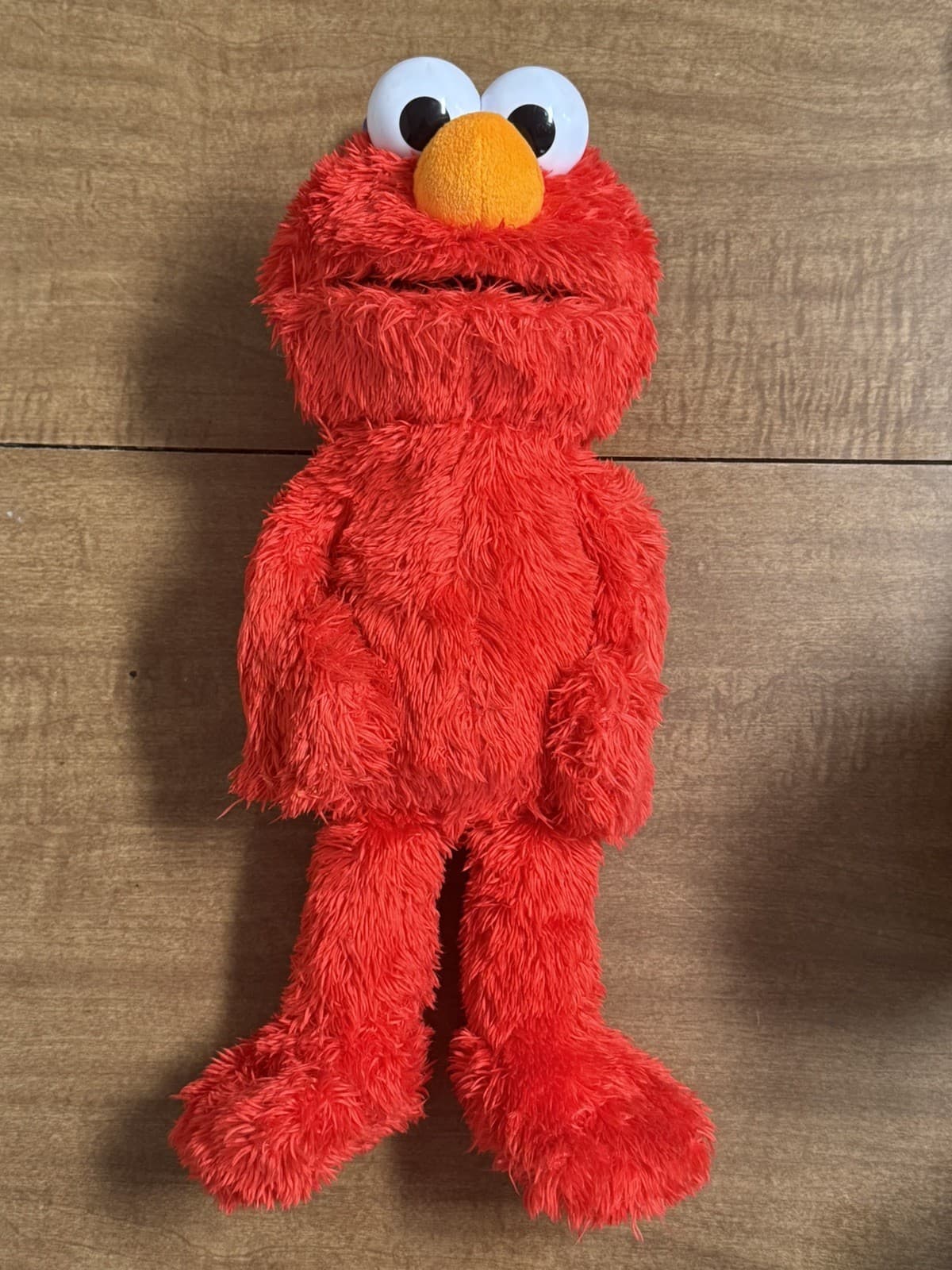 Sesame Street TICKLE ME ELMO Laughing & Talking BILINGUAL Plush-2016 HasbroC0923 - Thumbnail 2