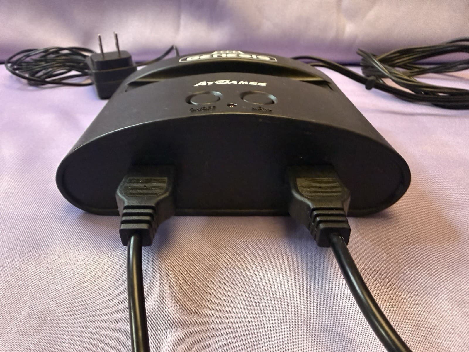 AtGames-Sega Genesis Classic Game Console-30 Built-In Games+Cartridge Slot - Thumbnail 3