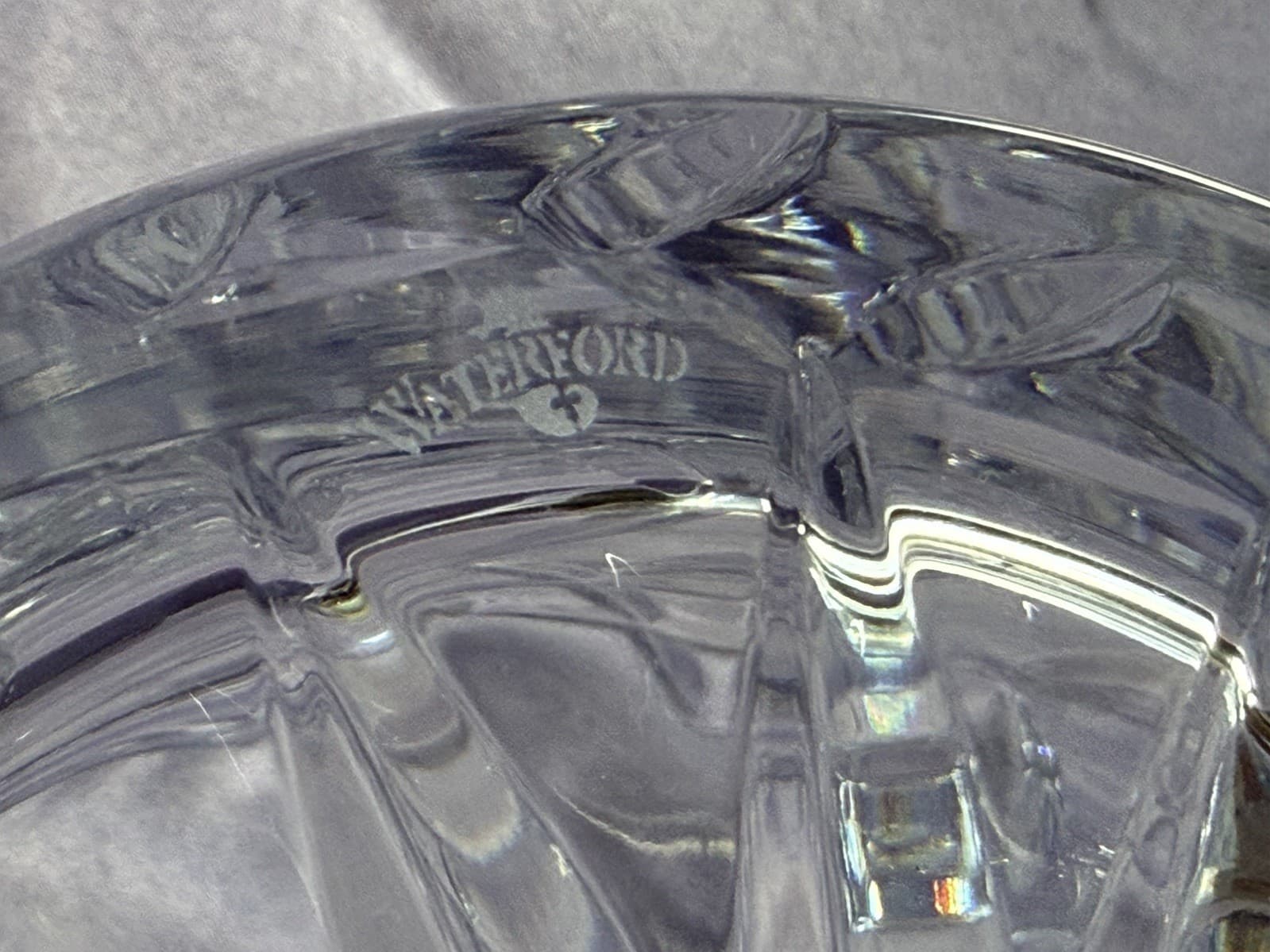 Vintage Waterford Crystal Rare Design Biscuit Barrel Candy Cookie Jar with Lid - Thumbnail 6