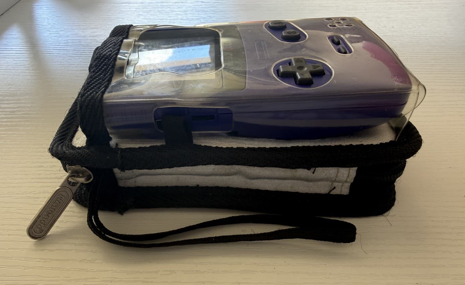Nintendo Game Boy Color 1998 Grape Handheld System TESTED 5 Games Great Screen - Thumbnail 7