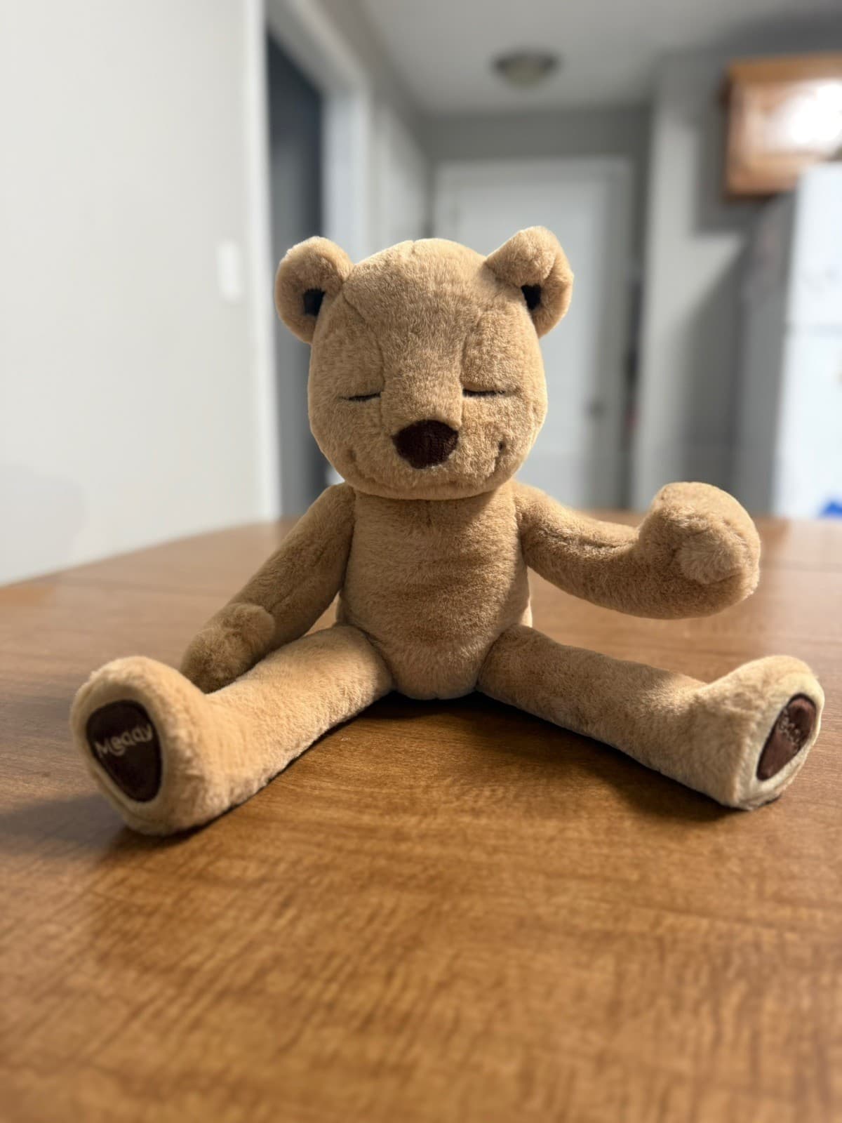 Meddy Teddy Posable Bendable Meditation Plush Yoga Bear Without Tag - Thumbnail 11
