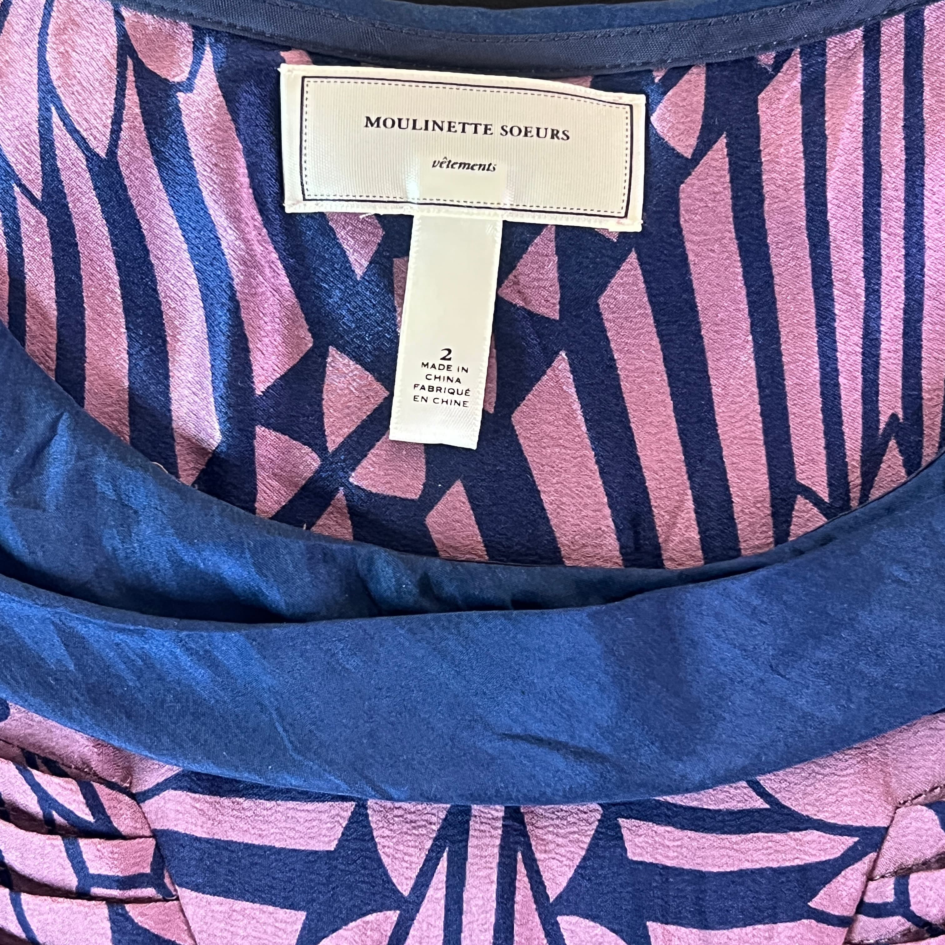 Moulinette Soeurs Anthropologie silk dress size 2 - Thumbnail 11