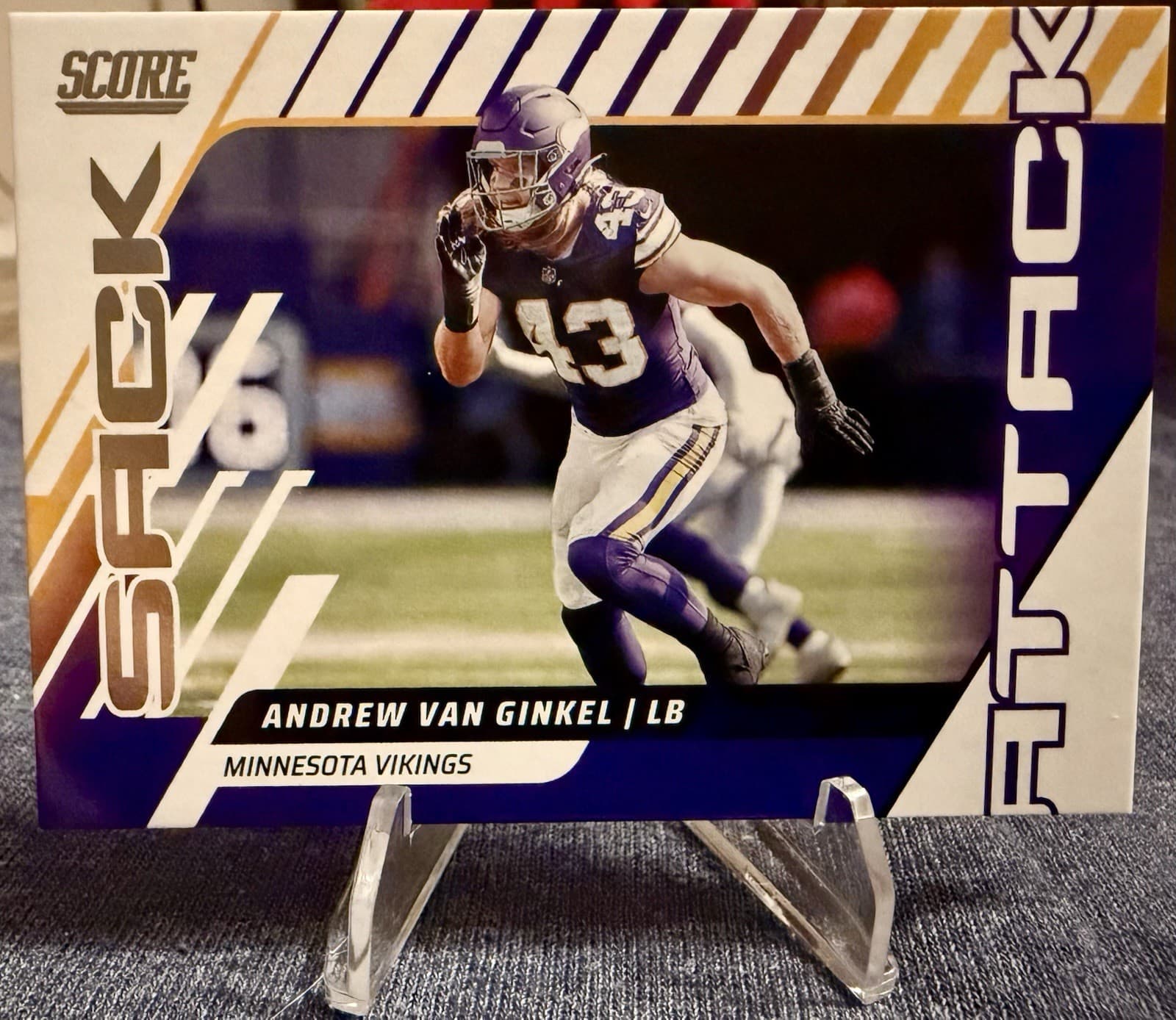 2025 Score - Sack Attack Andrew Van Ginkel #7