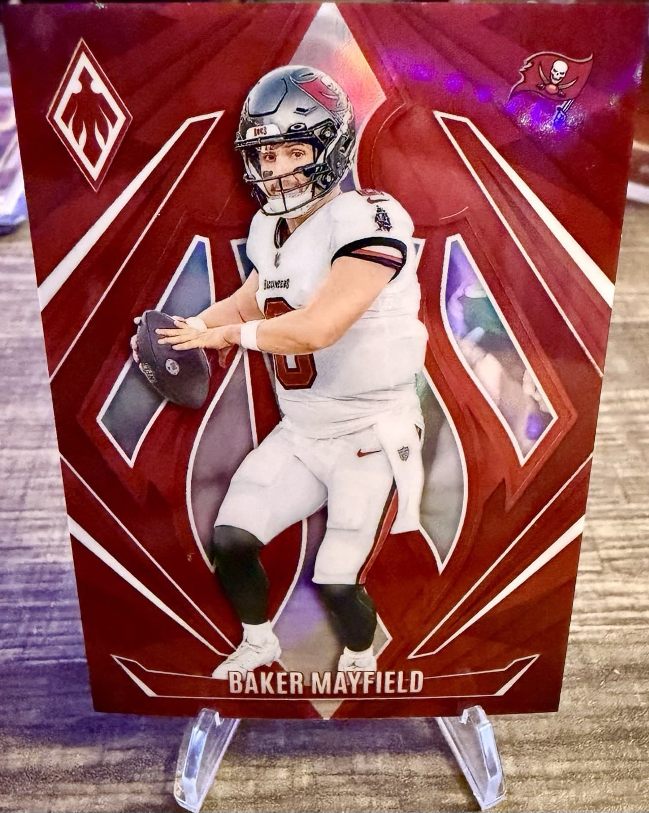 2024 Panini Phoenix Baker Mayfield Red Prism /99 #11