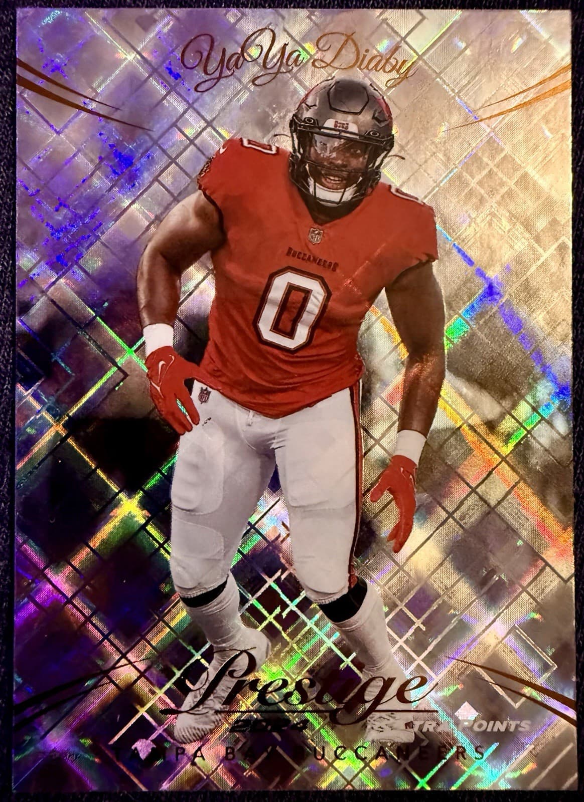 2024 Panini Prestige - YaYa Diaby #280 Xtra Points Diamond Prism - Thumbnail 3