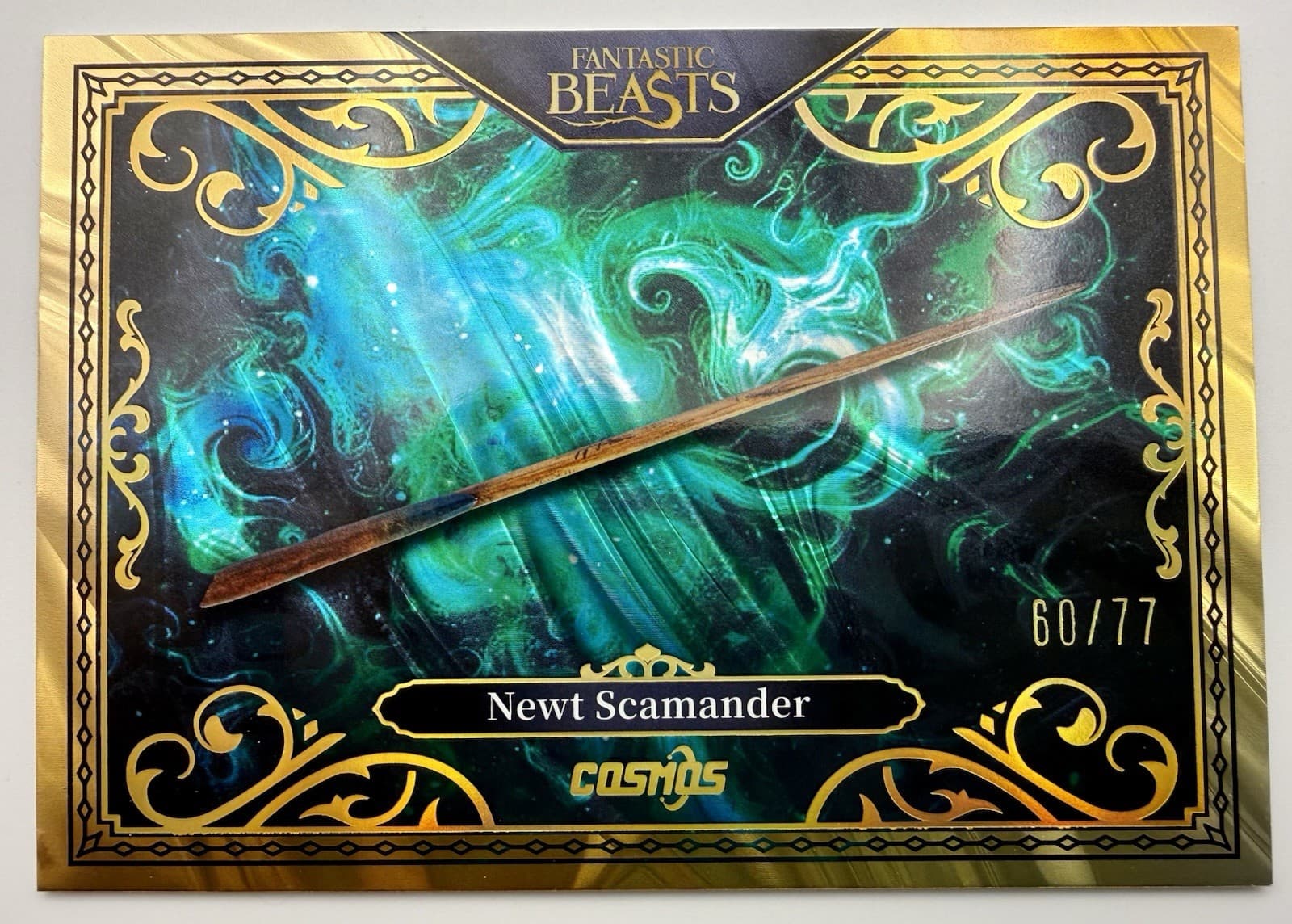 2025 Kakawow Cosmos Harry Potter Newt Scamander Magic Wand Card 60/77 SSP