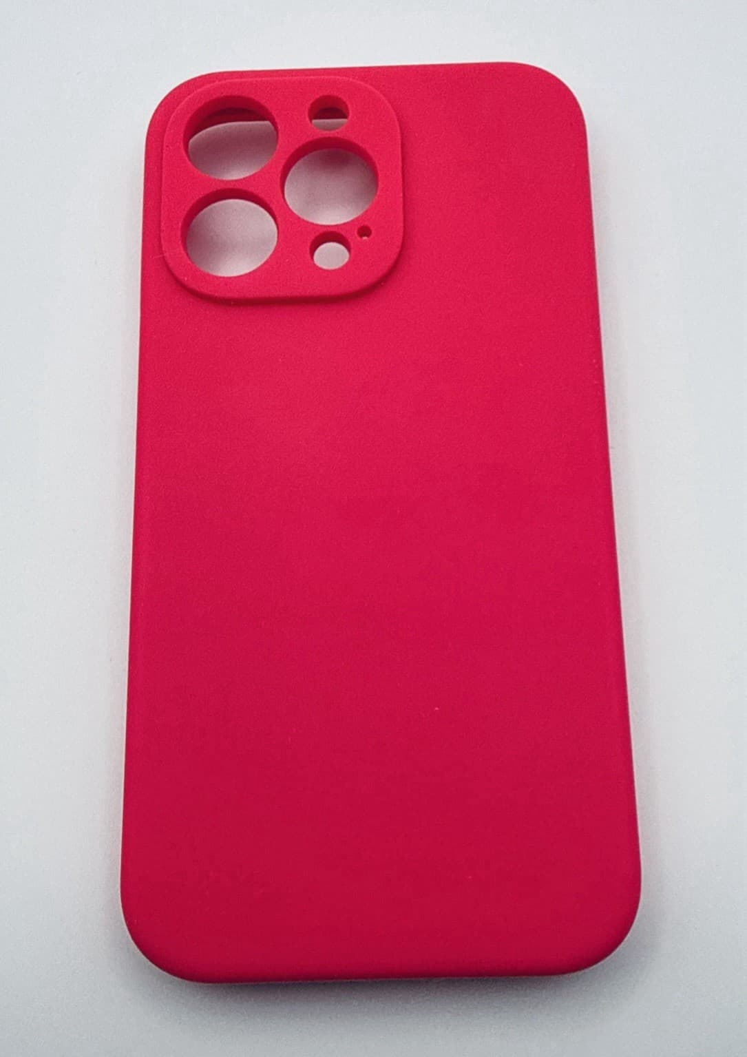 Pink Silicon Case For iPhone 6” H x 3” W