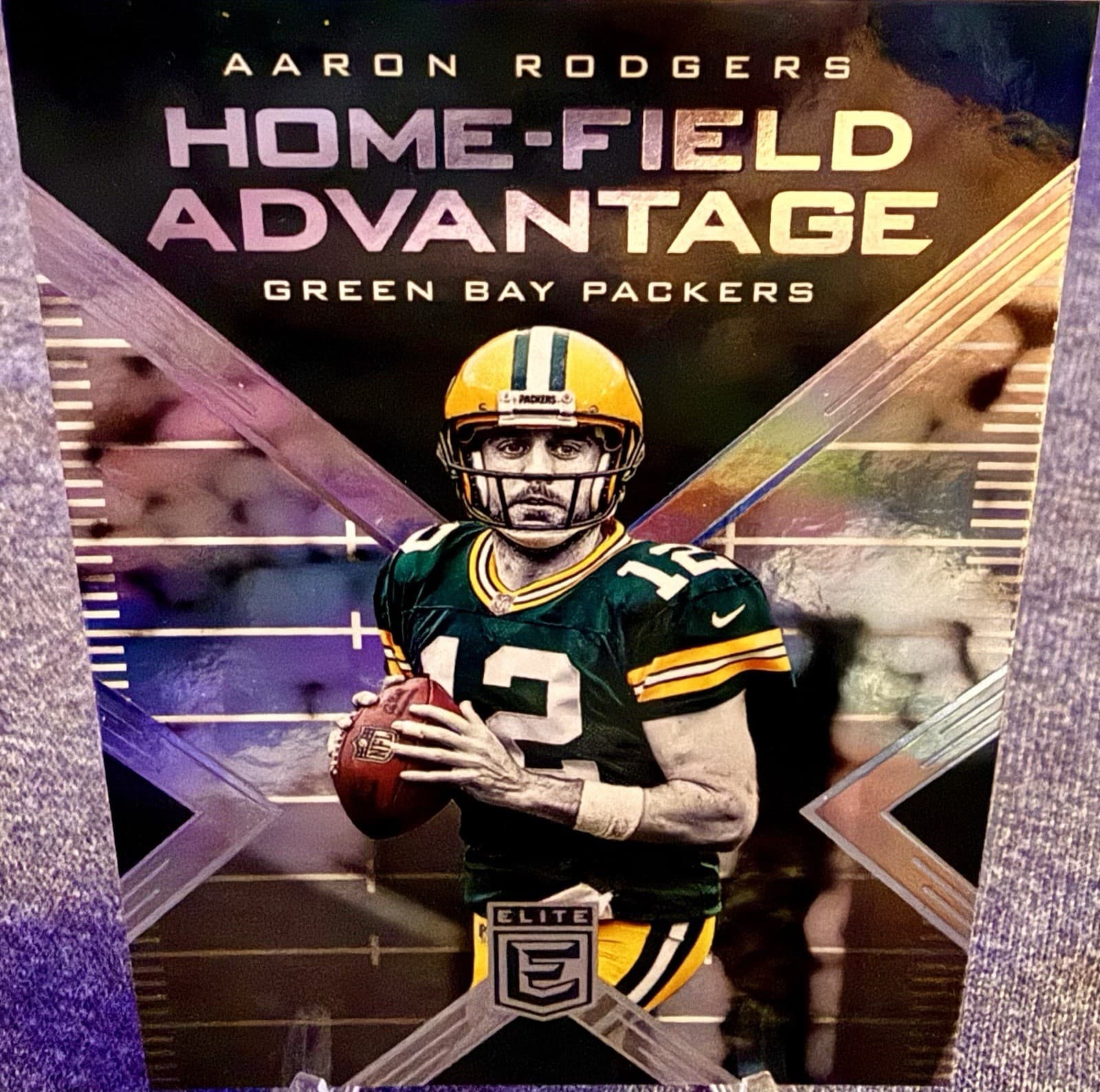 2017 Panini Donruss Elite Aaron Rodgers Home-Field Advantage #20 - Thumbnail 5