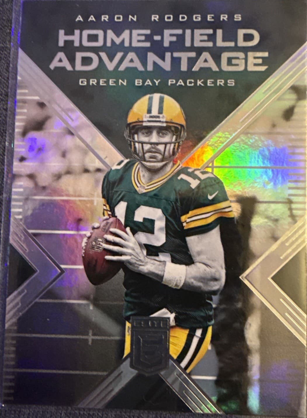 2017 Panini Donruss Elite Aaron Rodgers Home-Field Advantage #20 - Thumbnail 3